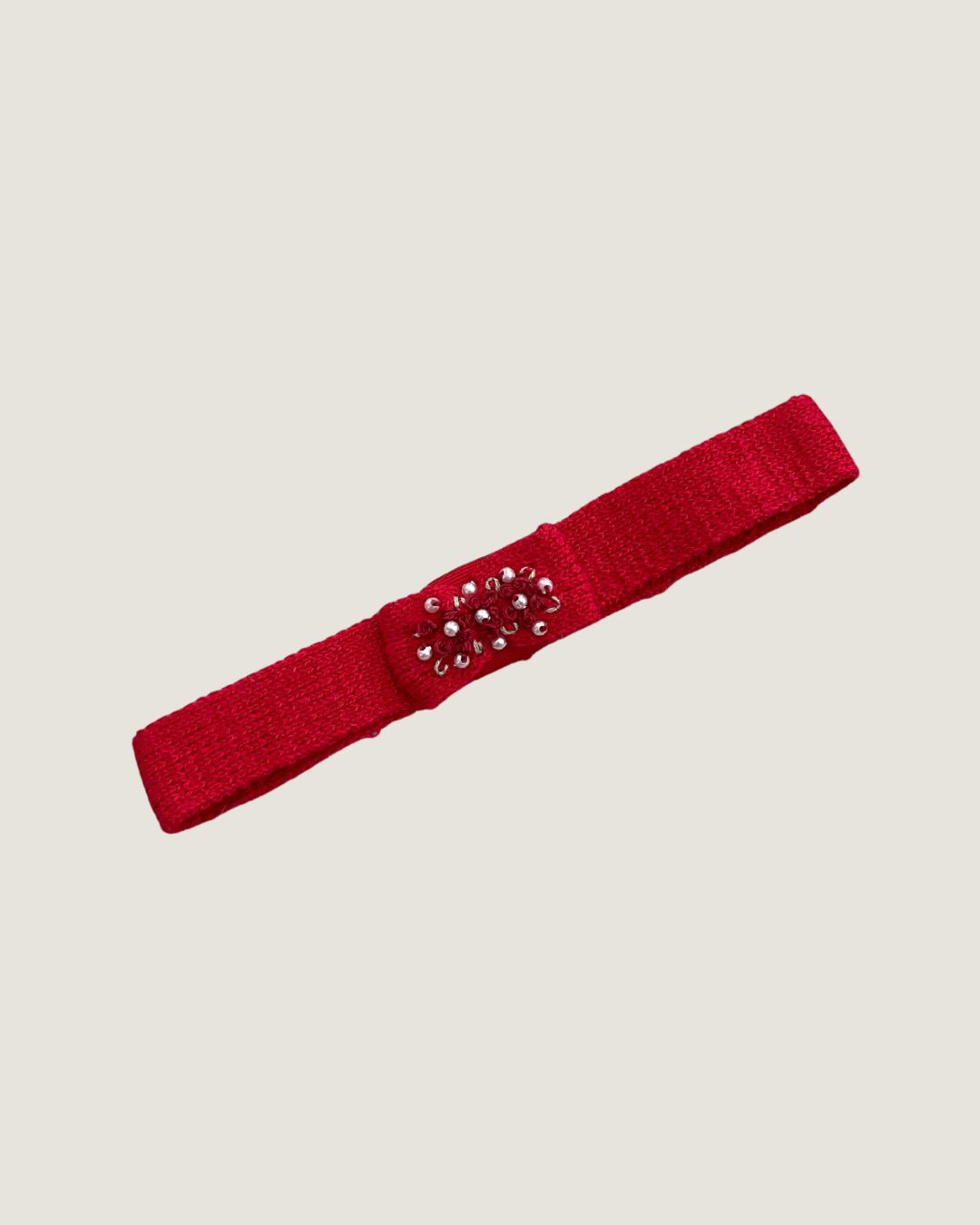 Faixinha de Cabelo Paris Vermelha