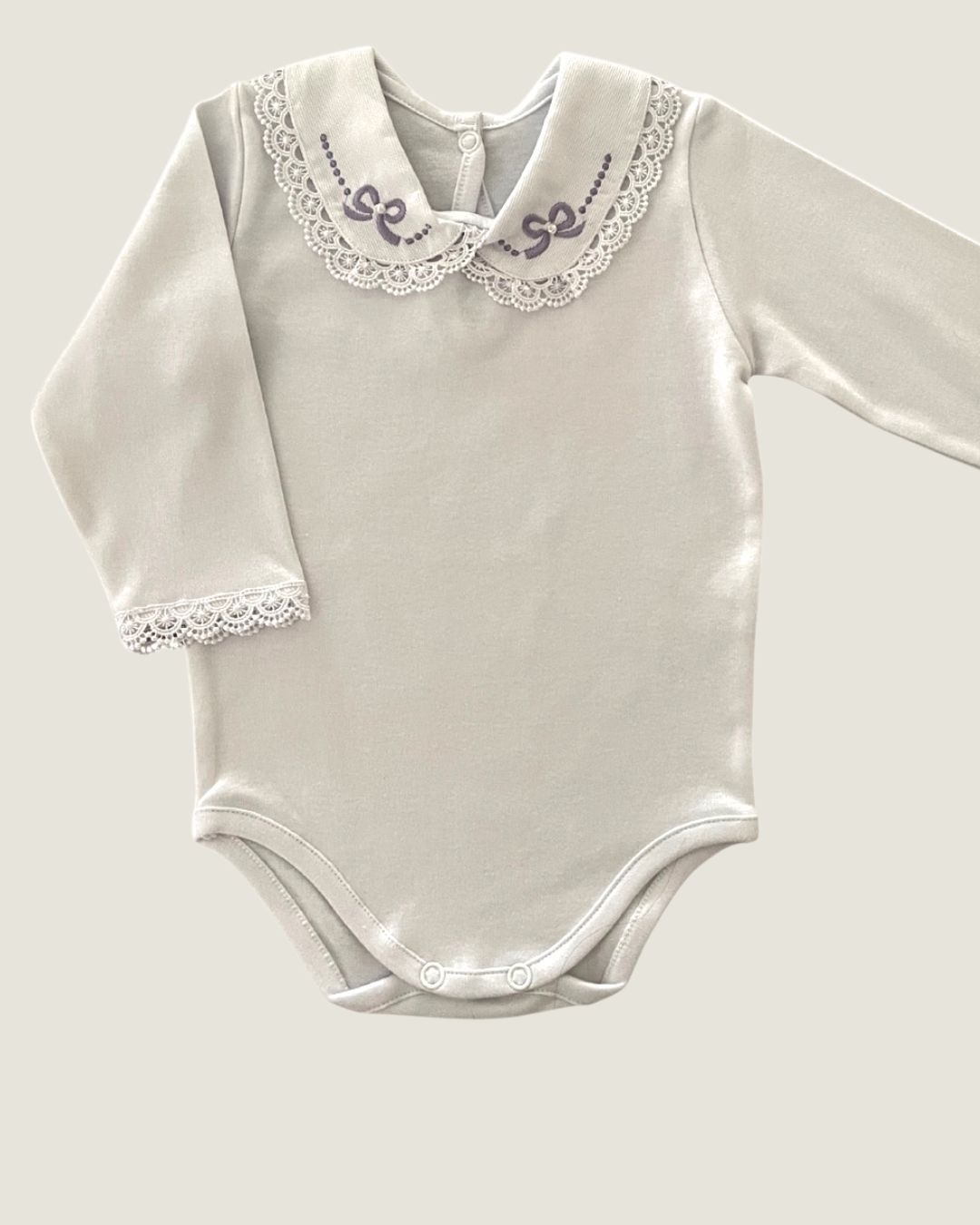 Body Laço Lavanda