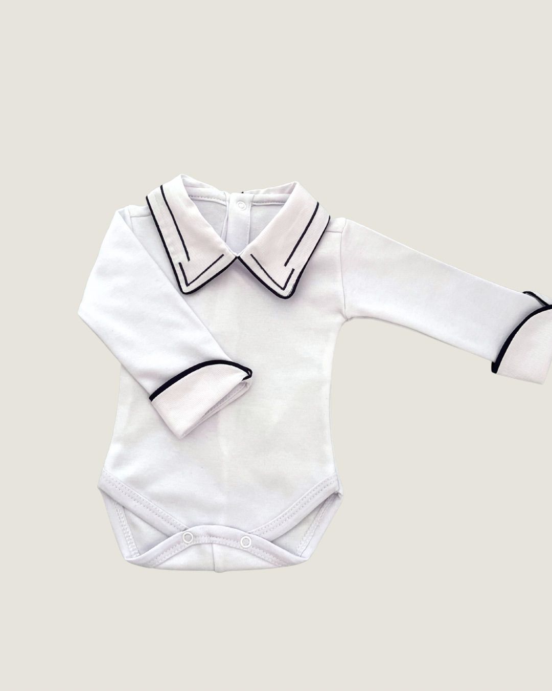 Body Contorno Azul Marinho