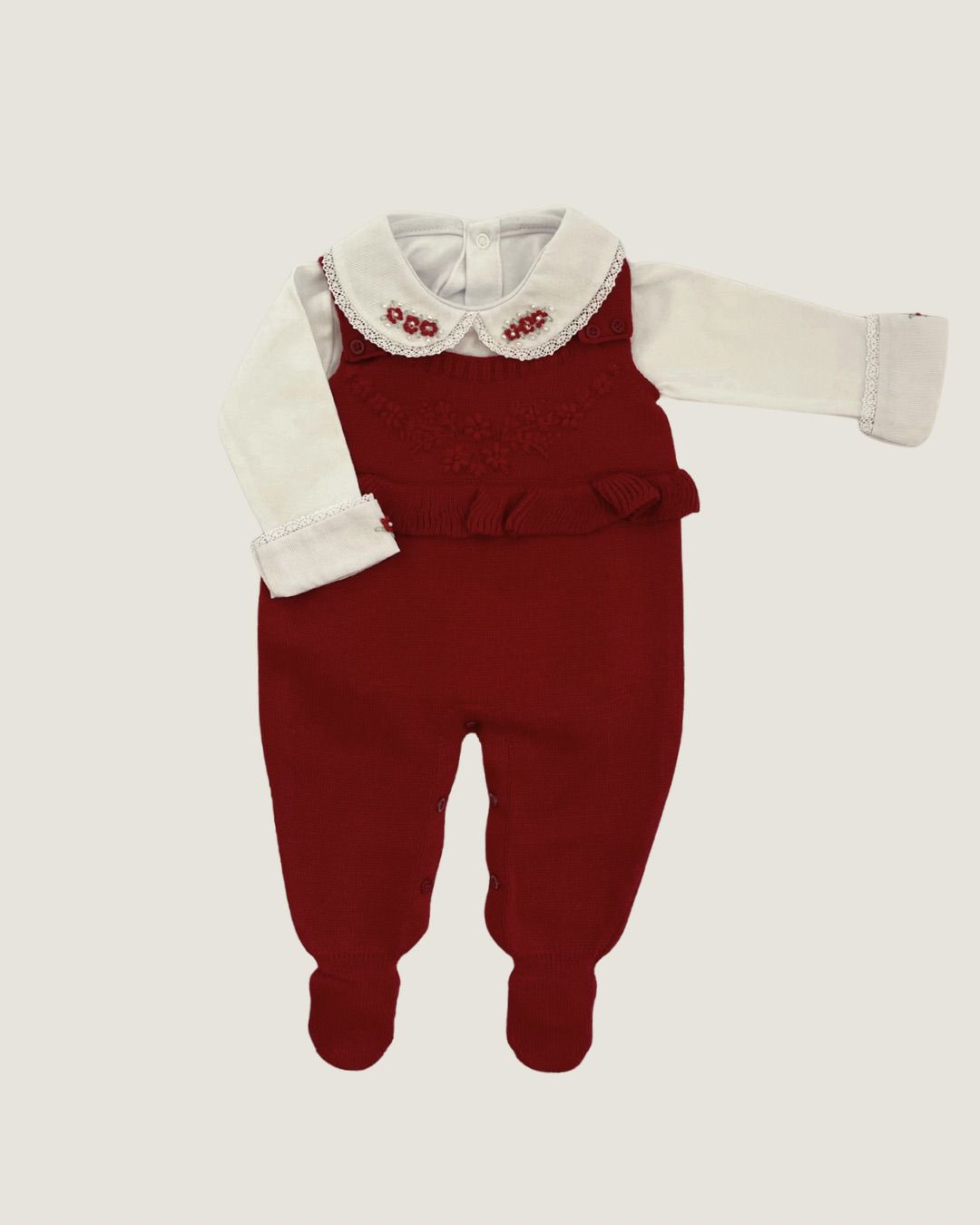 Jardineira Lívia Vermelha