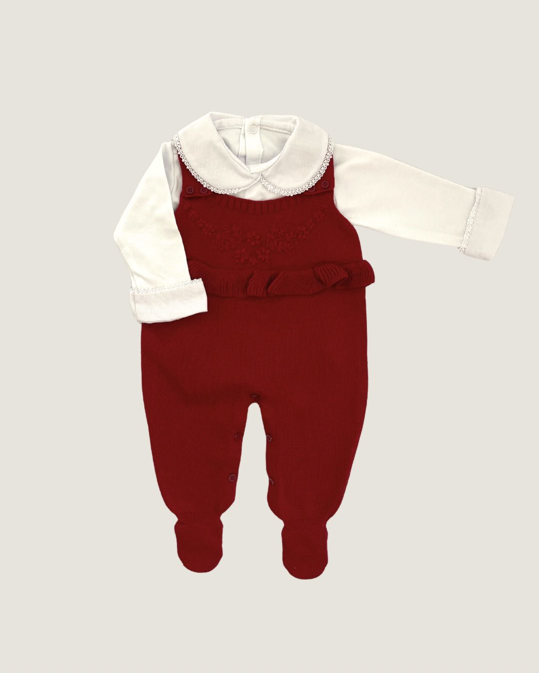 Jardineira Lívia Vermelha