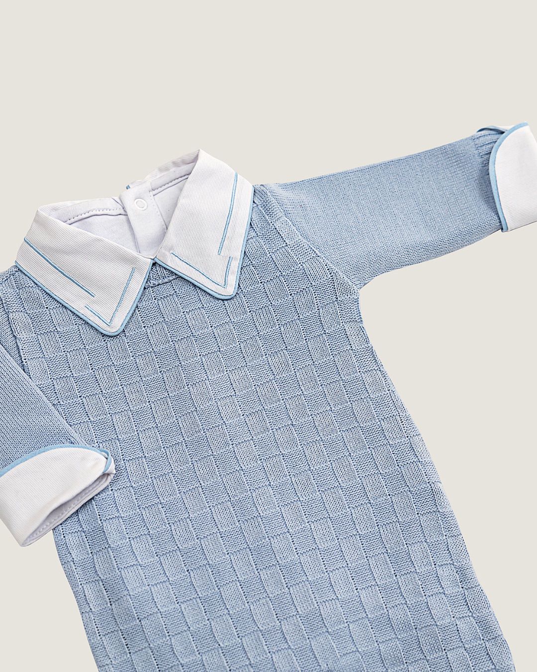 Macacão Veneza Azul Bebê