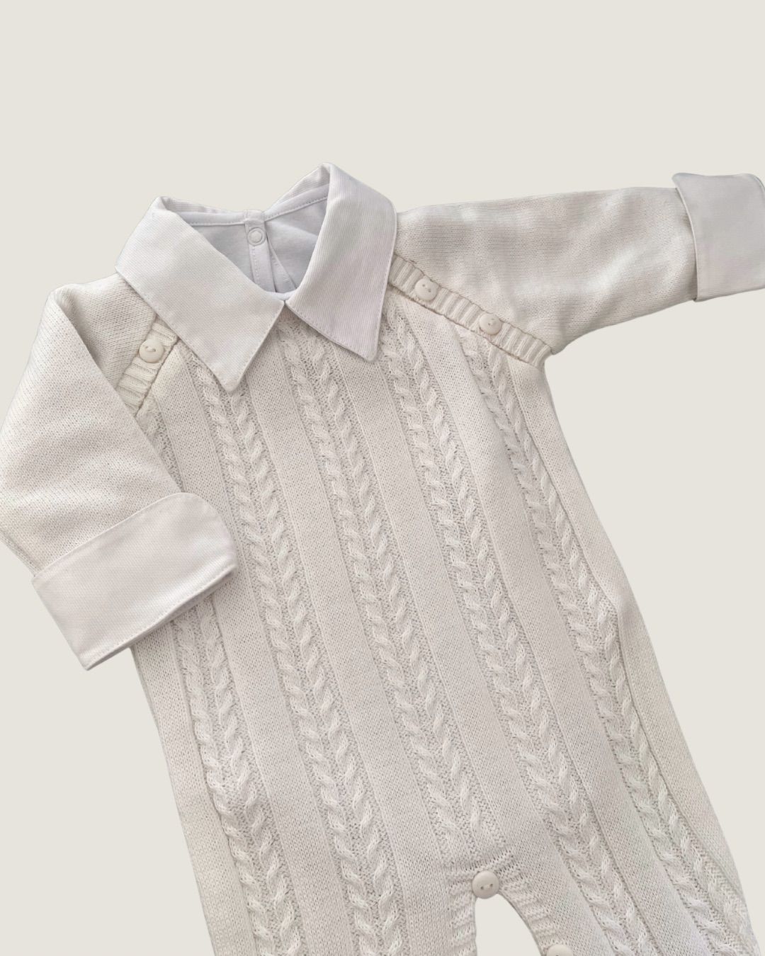 Macacão Firenze Branco.