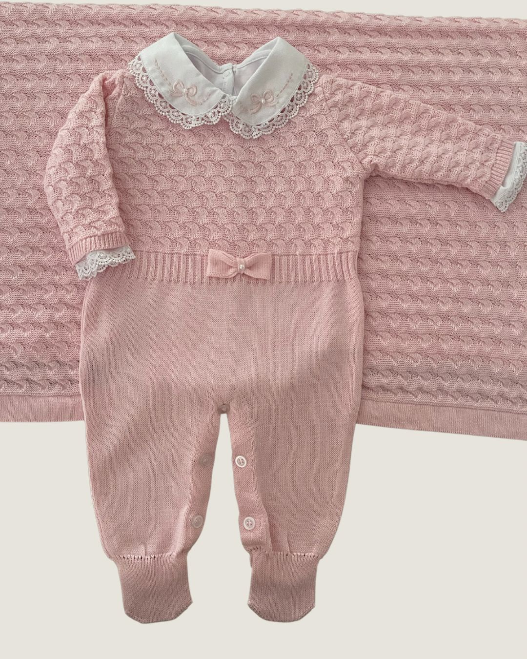 Saída Maternidade Aurora Rosa Bebê