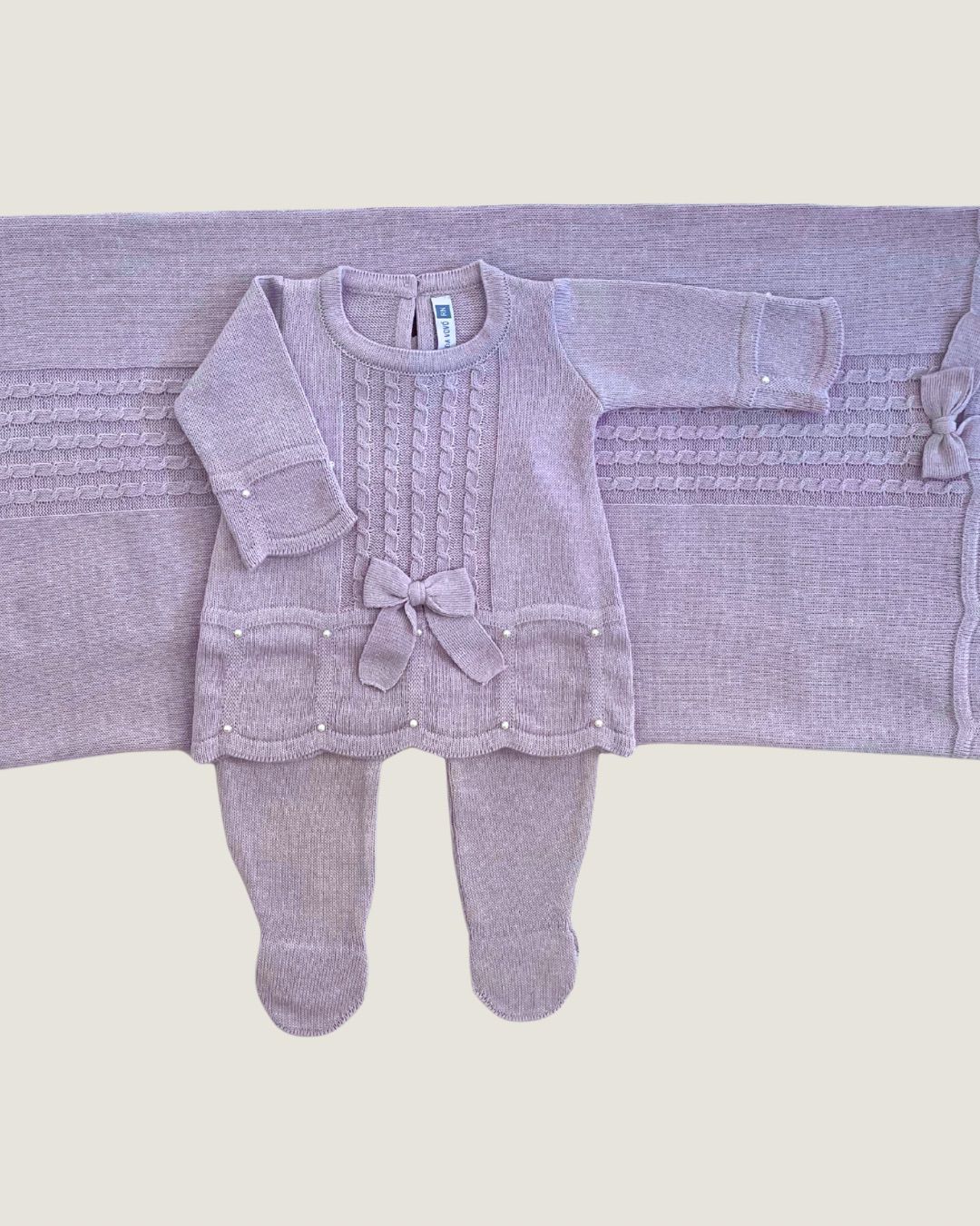 Saída Maternidade Liz Lavanda