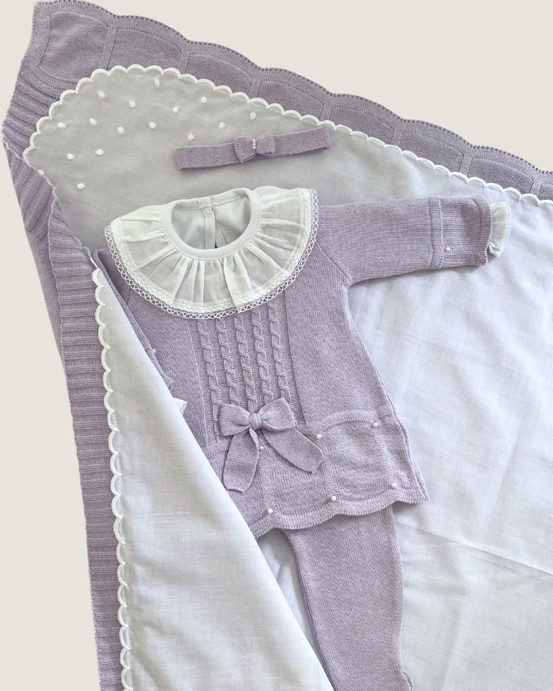 Saída Maternidade Liz Lavanda