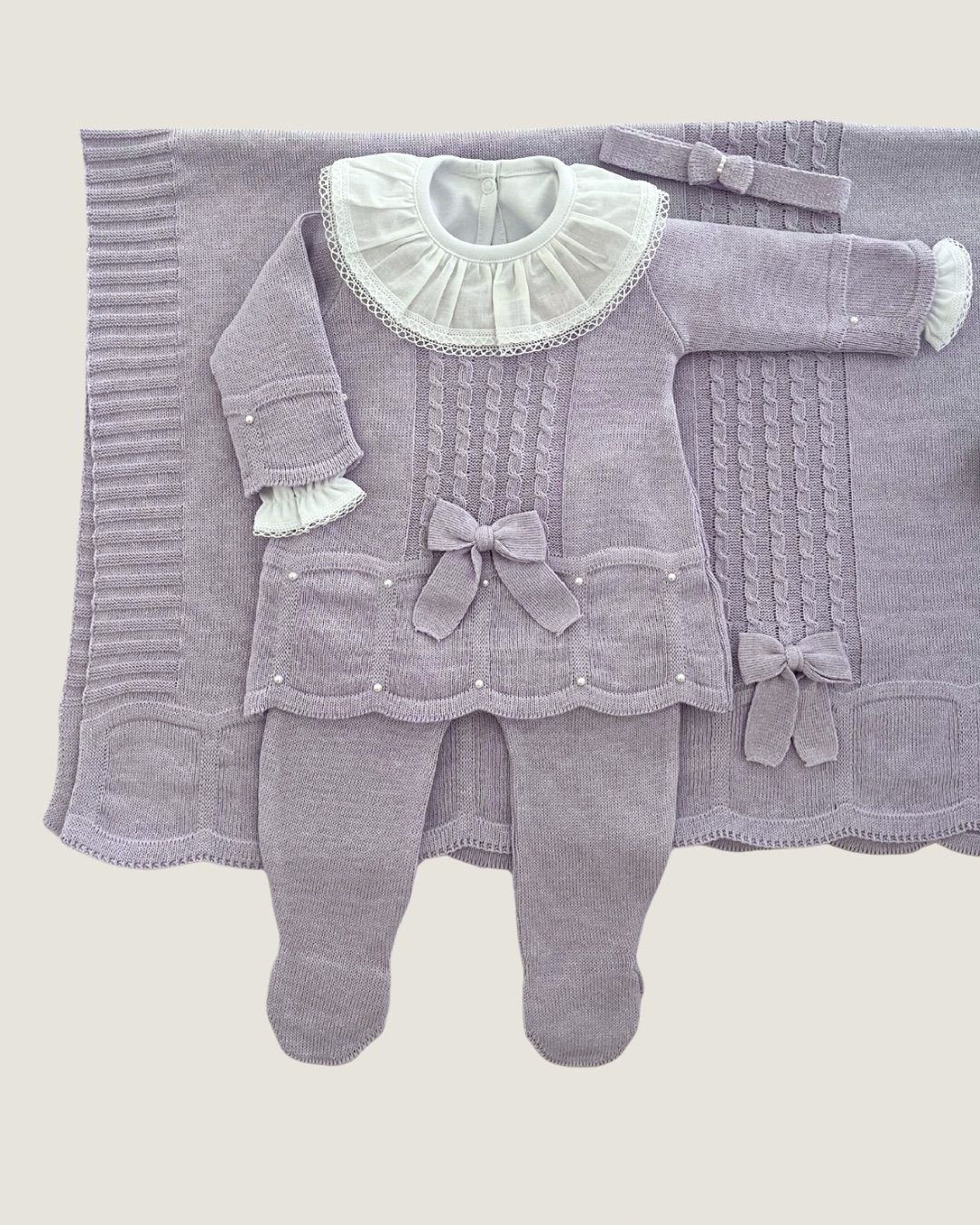 Saída Maternidade Liz Lavanda