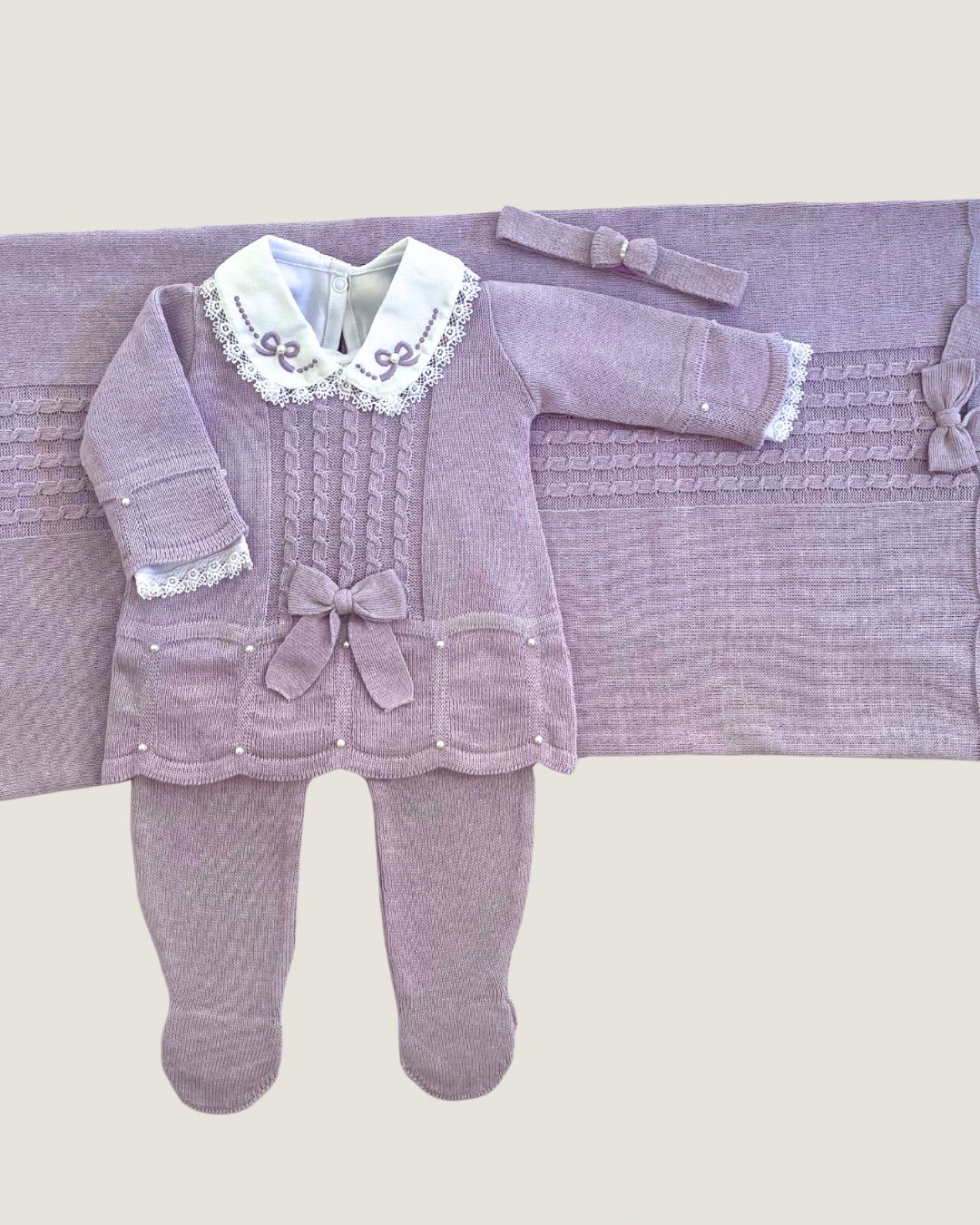 Saída Maternidade Liz Lavanda