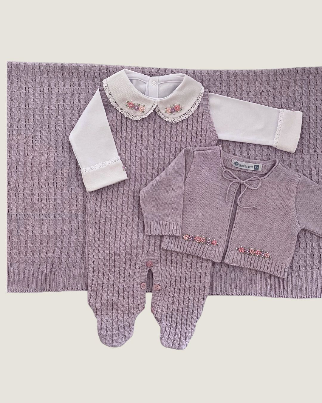 Saída Maternidade Paris Lavanda