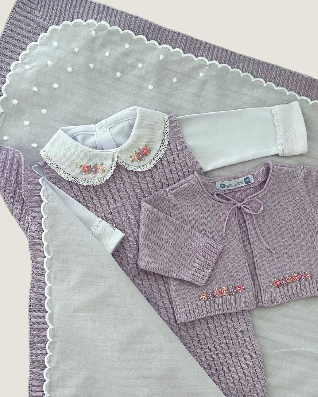 Saída Maternidade Paris Lavanda