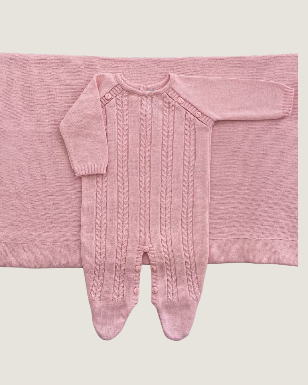 Saída Maternidade Firenze Fem. Rosa Bebê