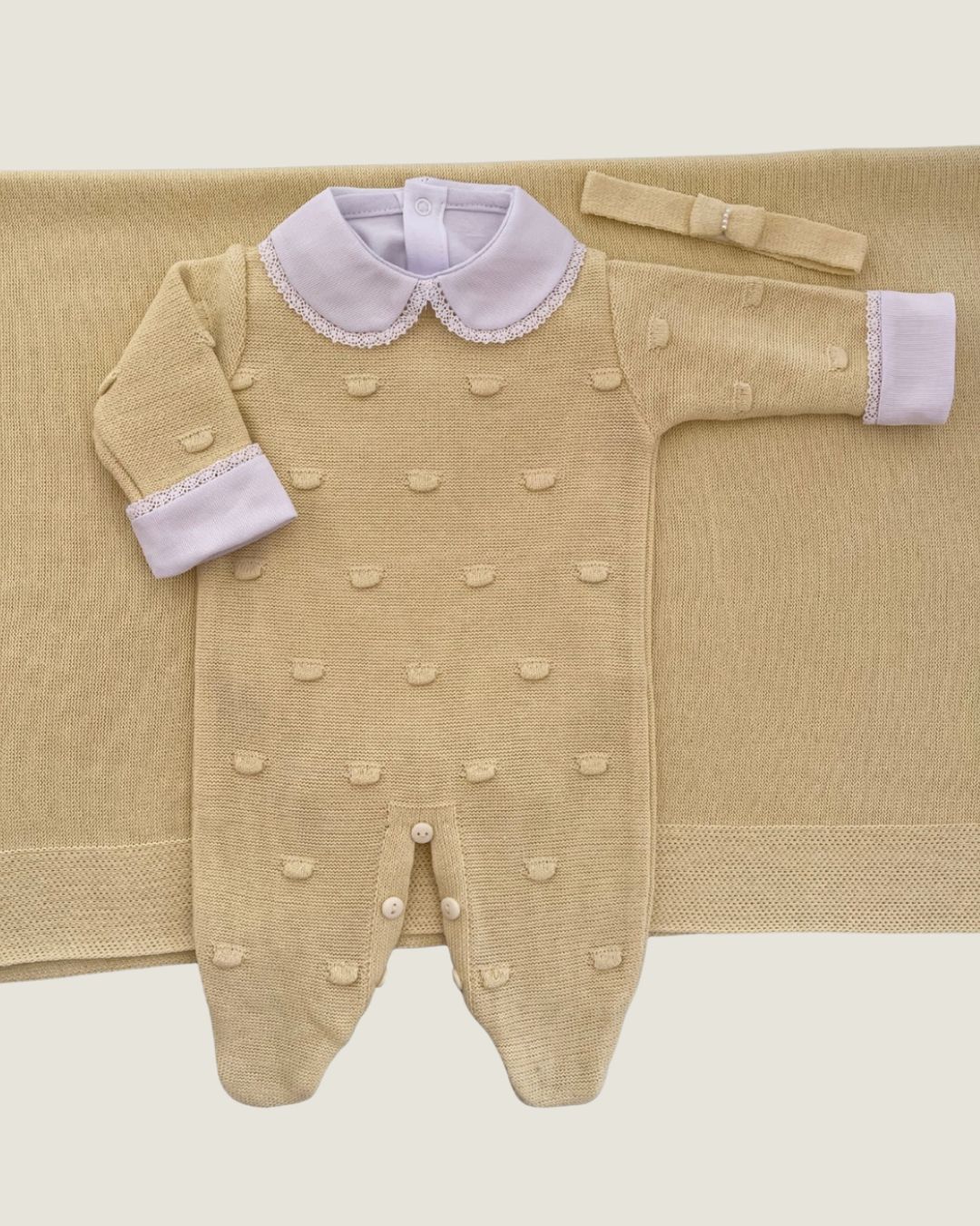 Saída maternidade Poá Fem. Amarela