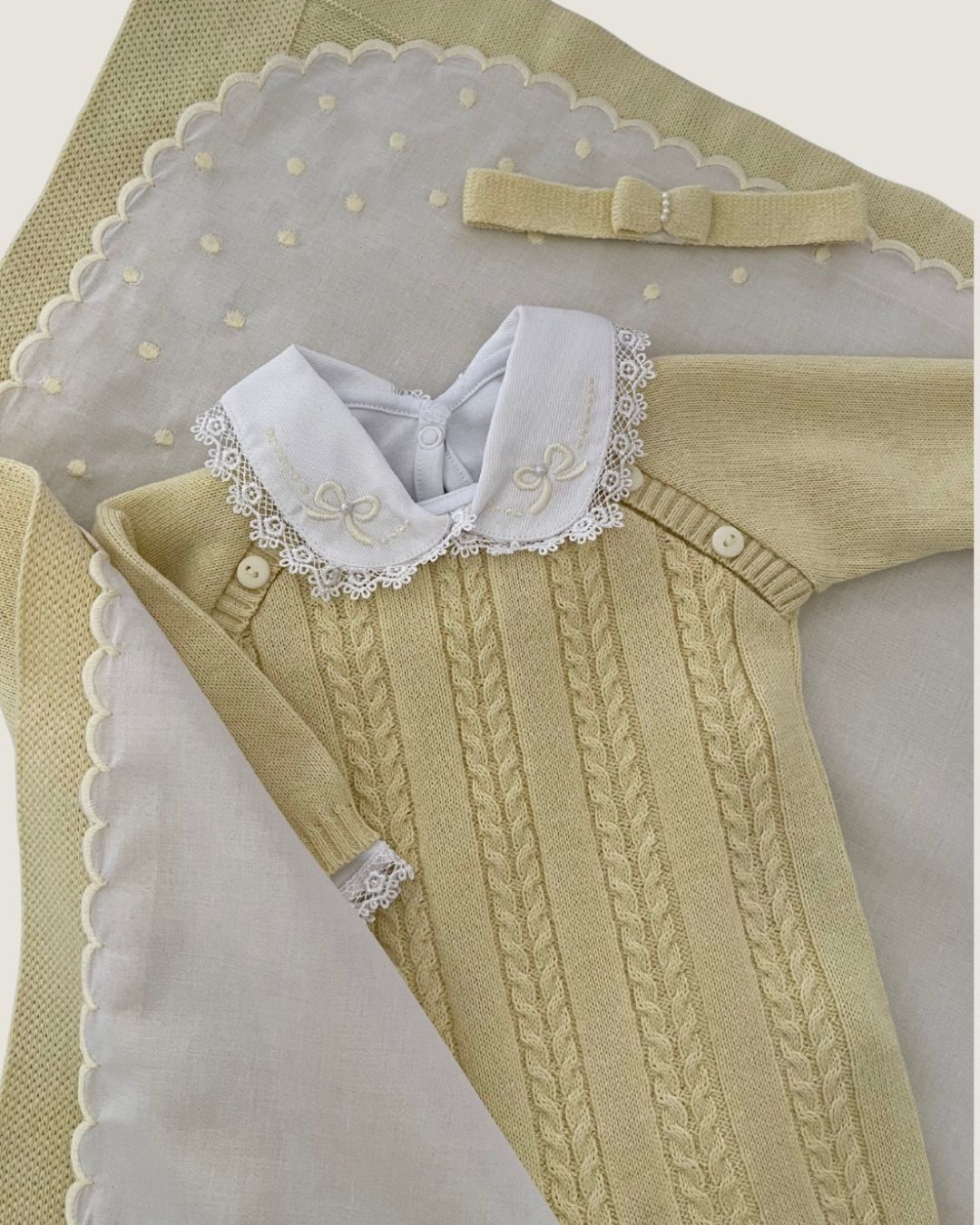 Saída Maternidade Firenze Fem. Amarela