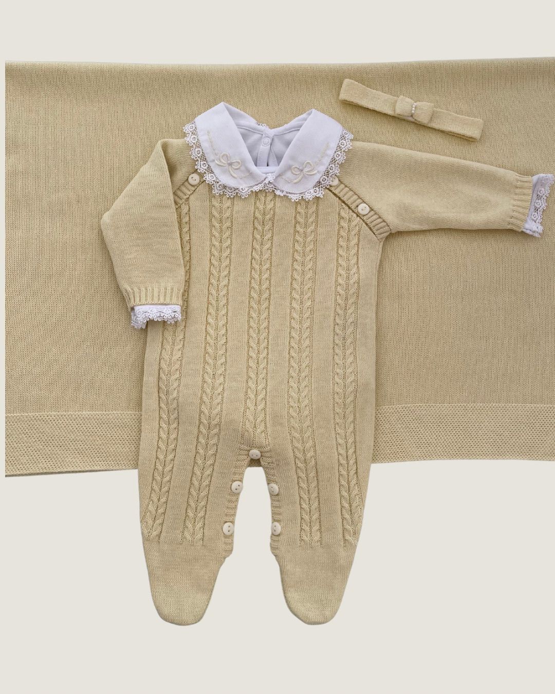 Saída Maternidade Firenze Fem. Amarela