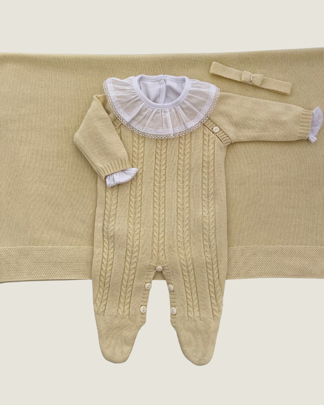 Saída Maternidade Firenze Fem. Amarela