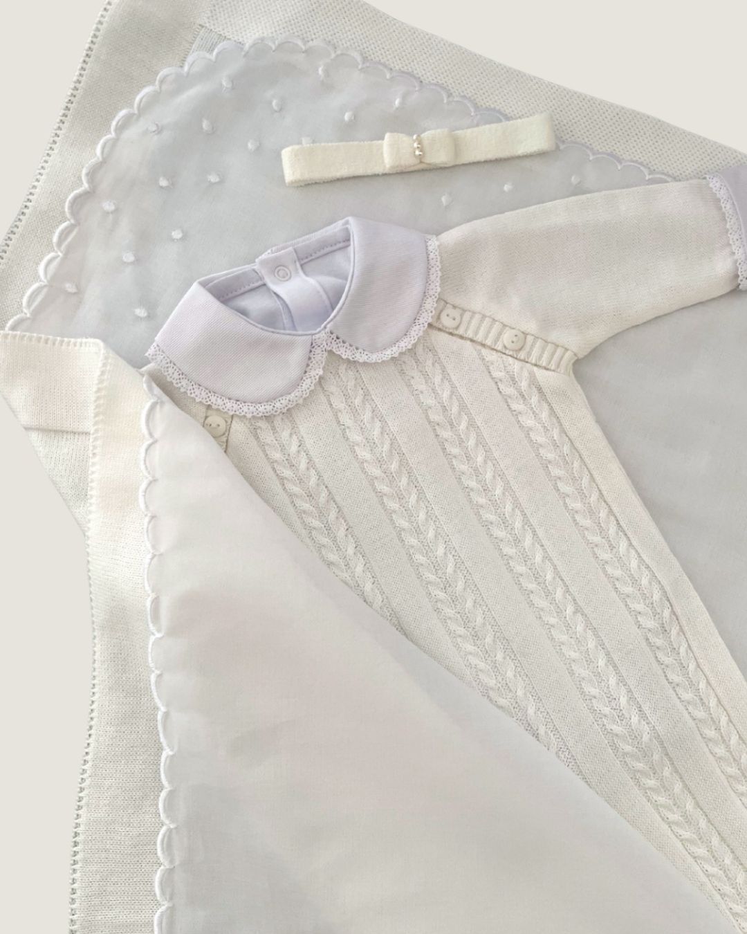 Saída Maternidade Firenze Fem. Branca