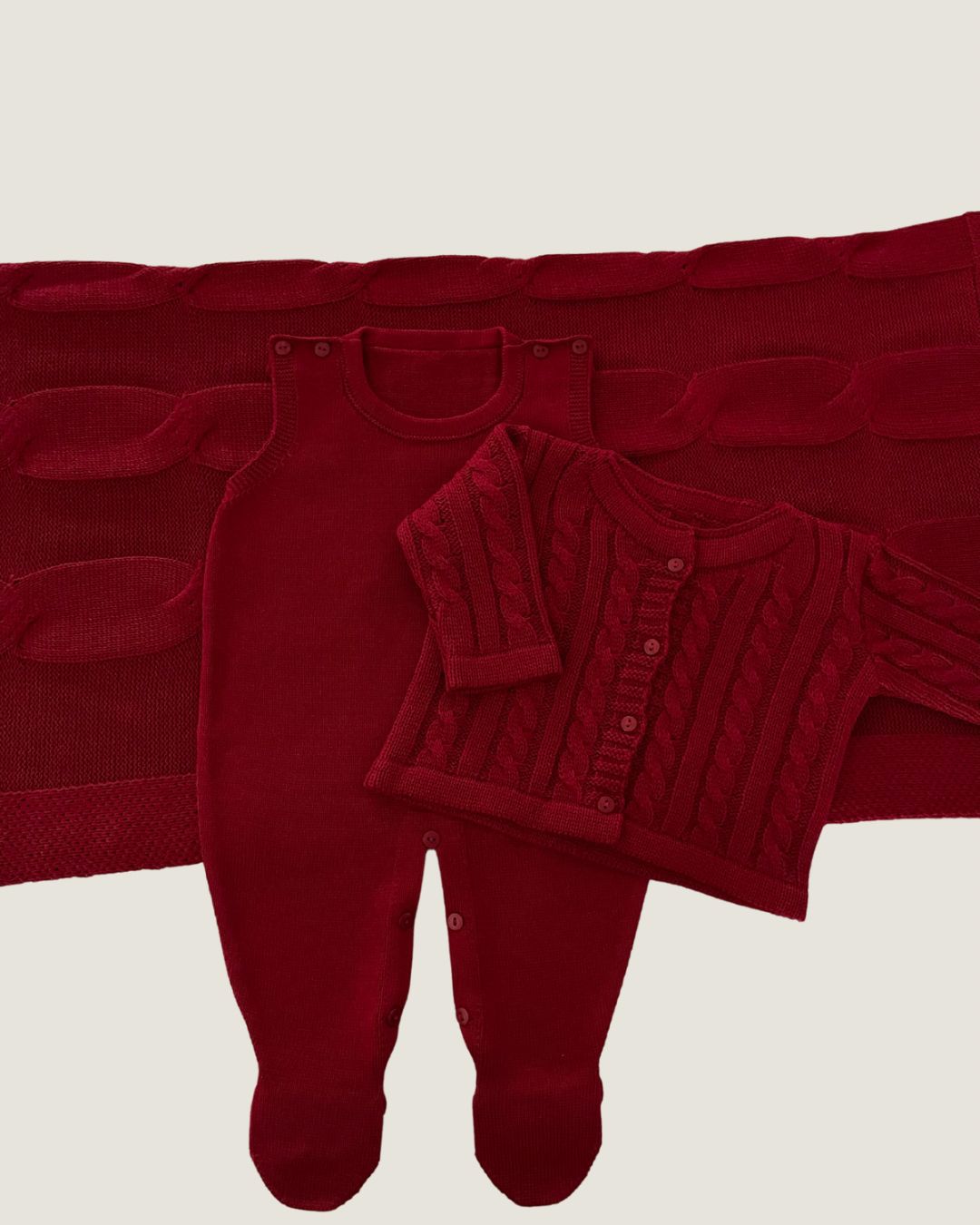 Saída Maternidade Madri Vermelho