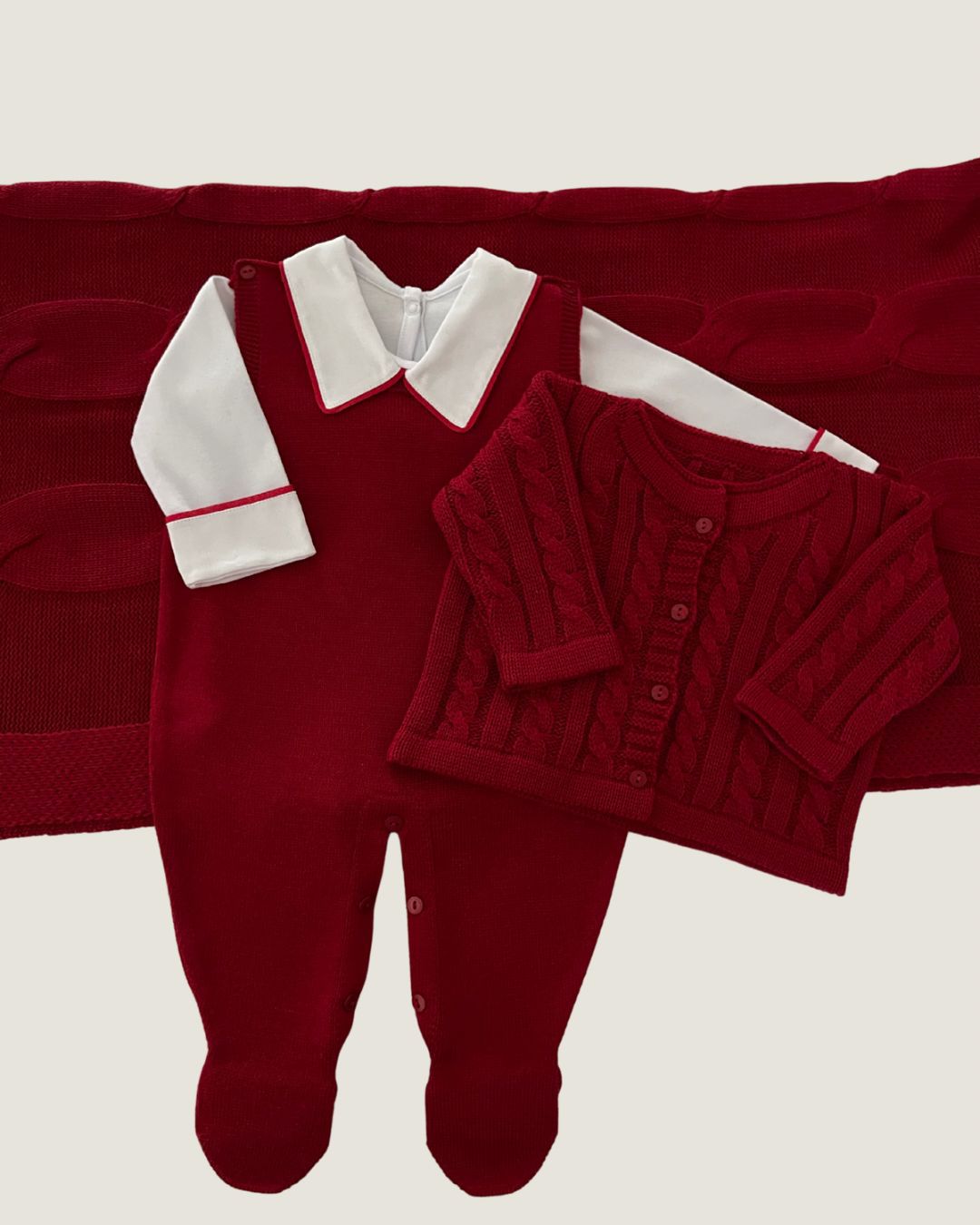 Saída Maternidade Madri Vermelho