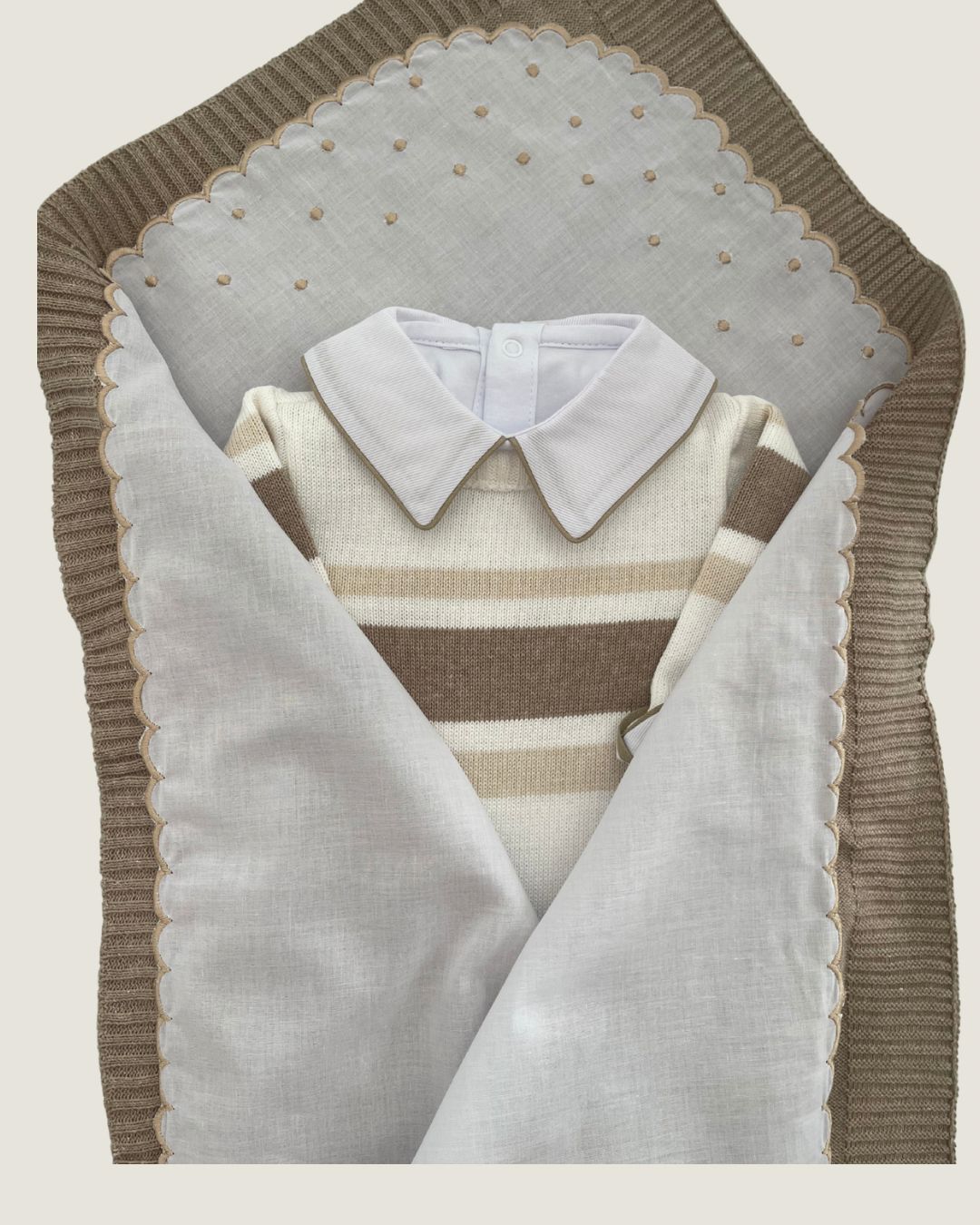 Saída Maternidade Lucas Off White, Castor e Ninive