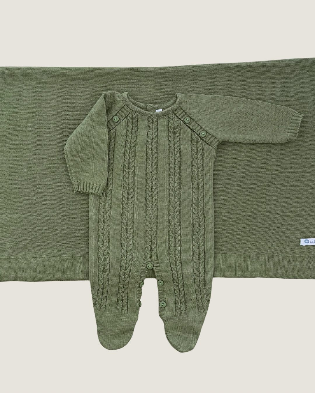 Saída Maternidade Firenze Verde Plantação