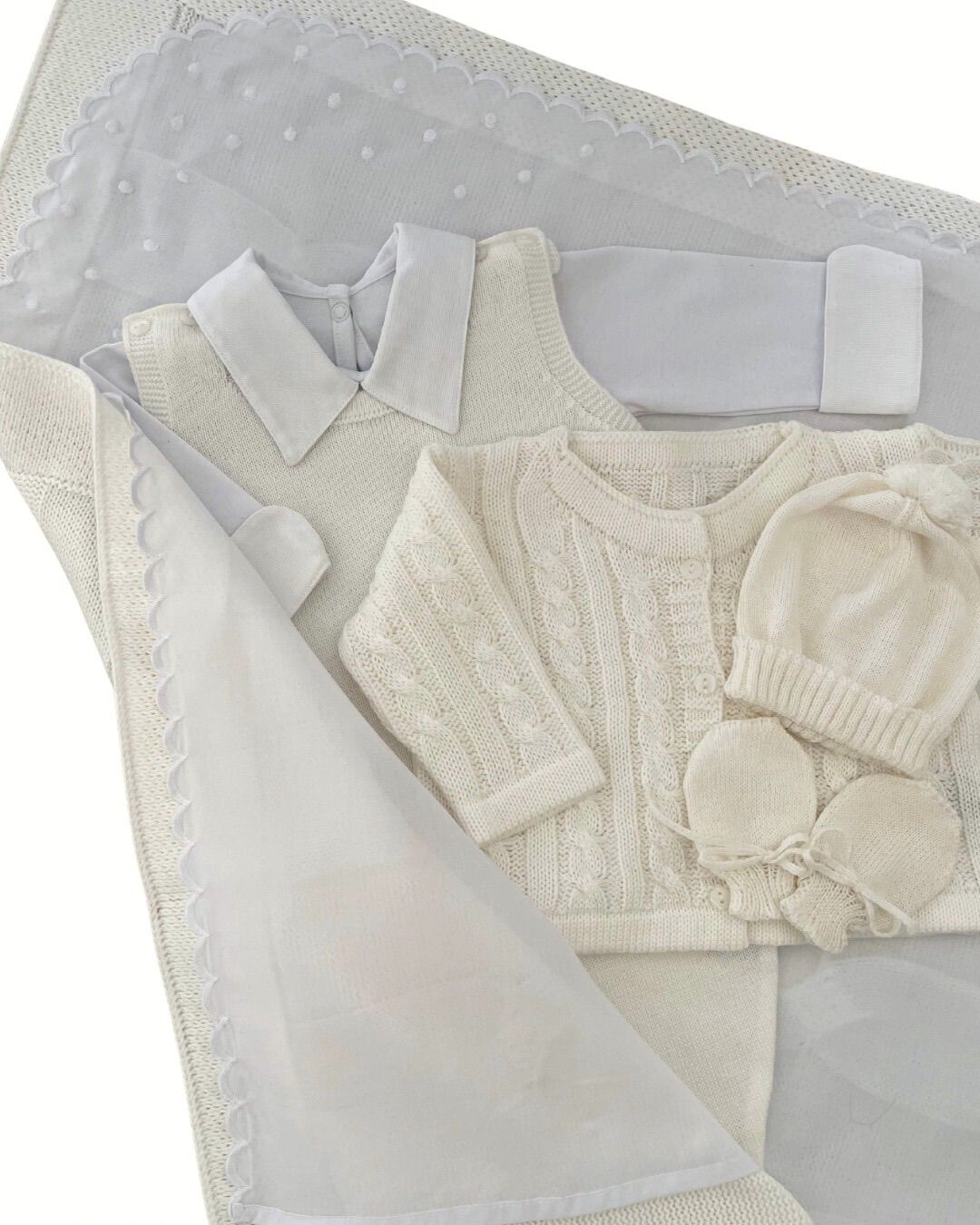 Saída Maternidade Madri Off White