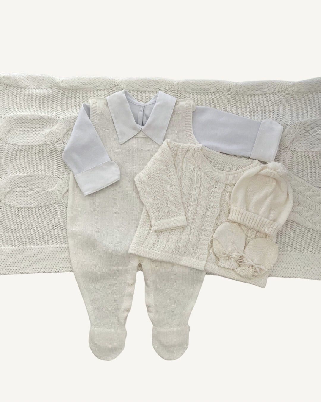 Saída Maternidade Madri Off White