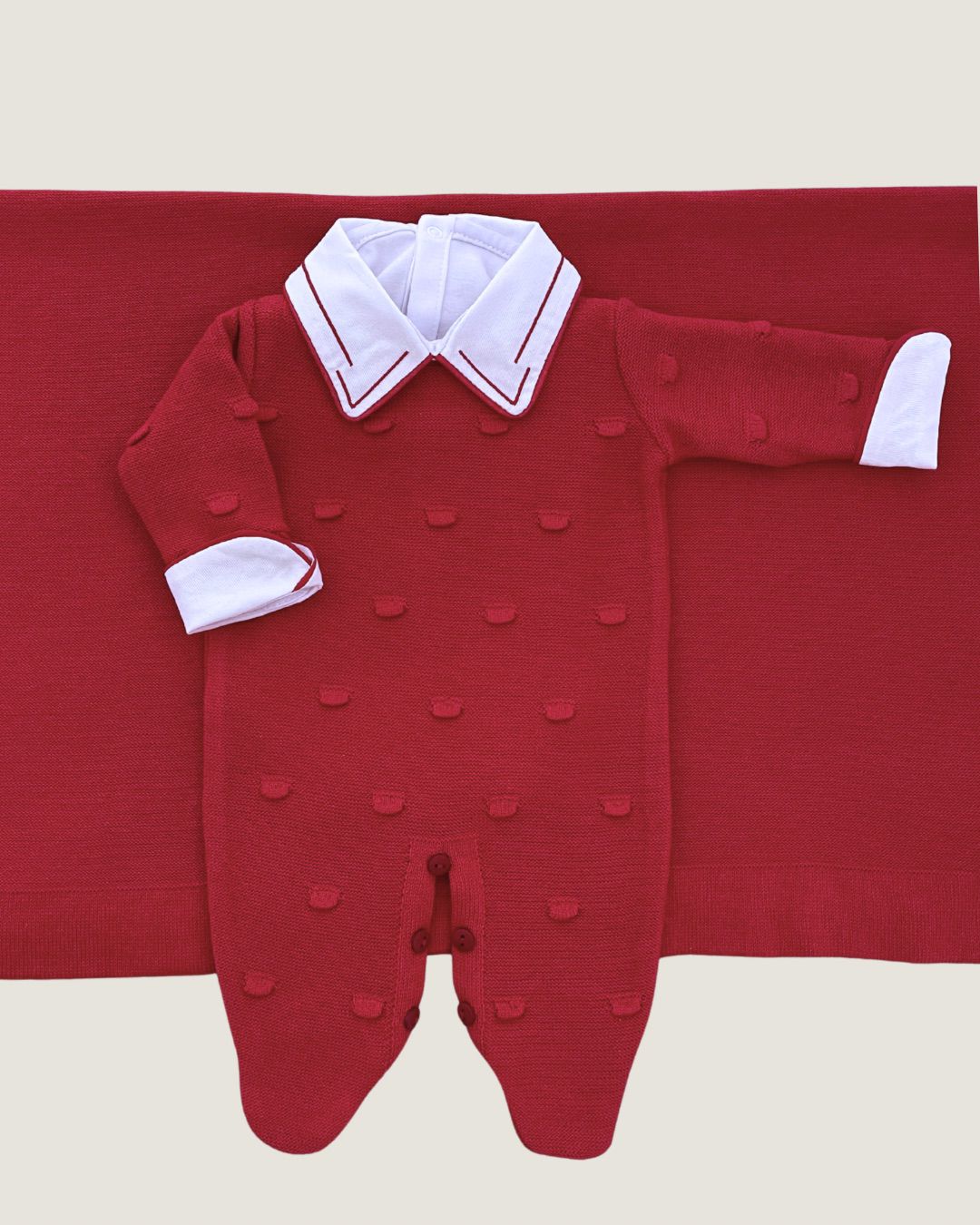 Saída Maternidade Poá Vermelha