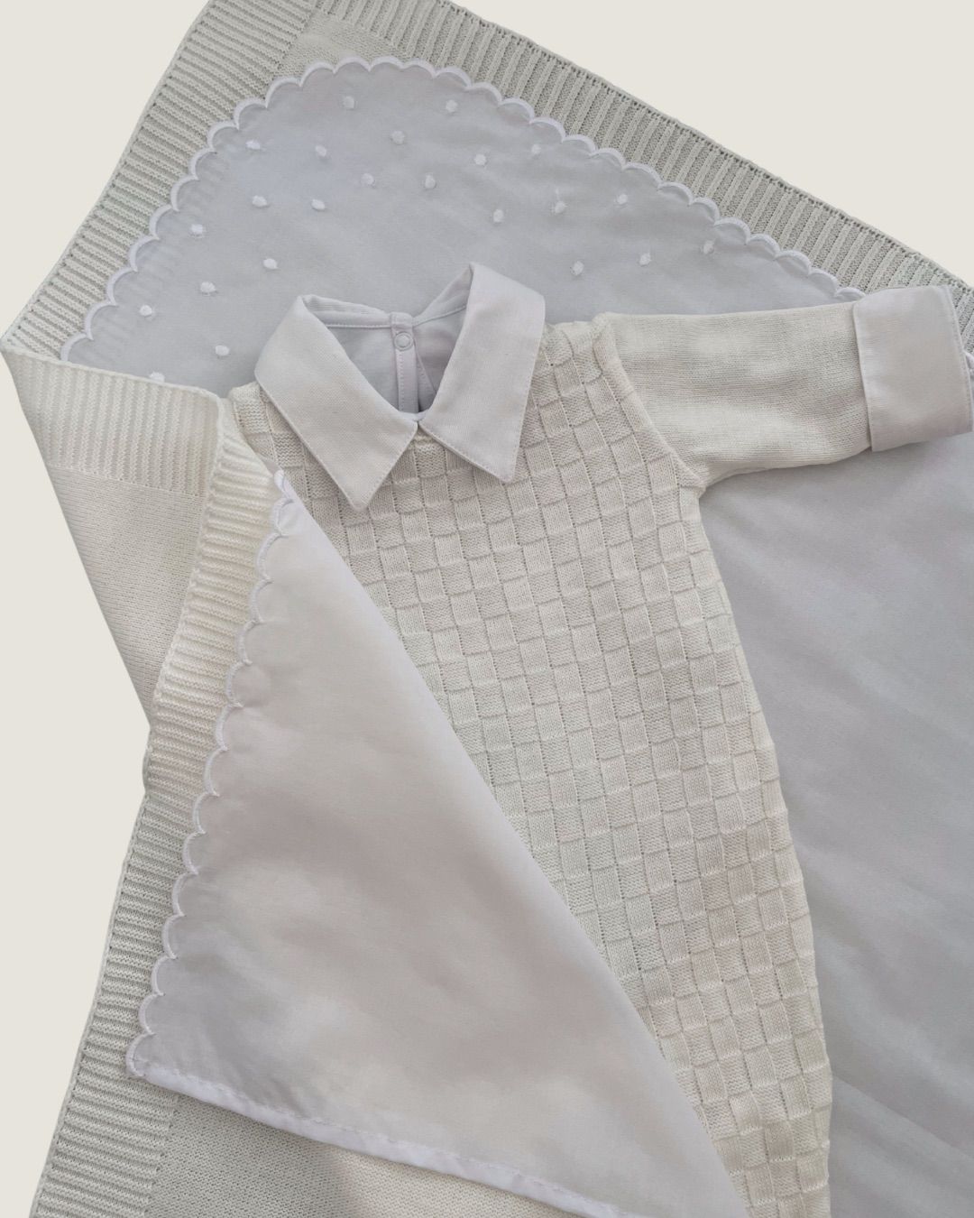 Saída Maternidade Veneza Off White