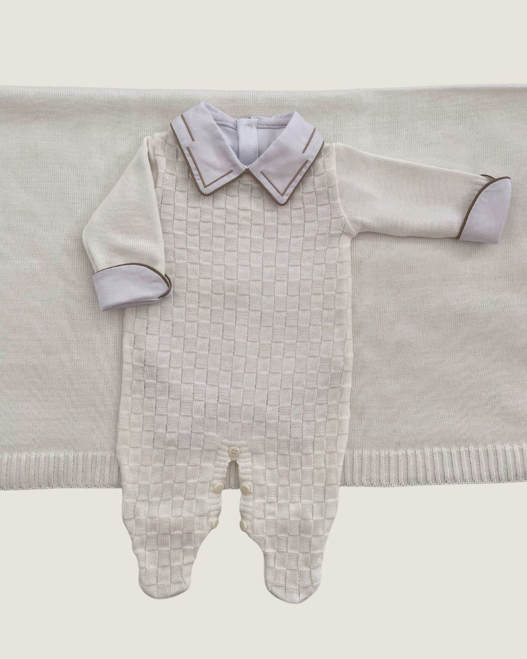 Saída Maternidade Veneza Off White