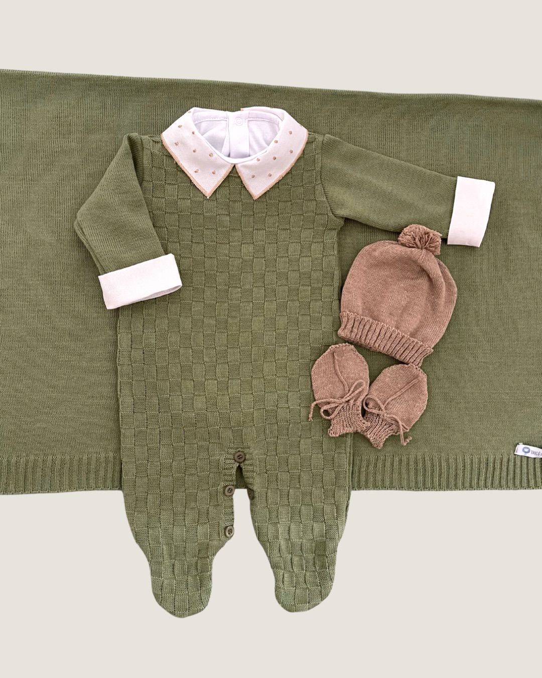 Saída Maternidade Veneza Verde Plantação