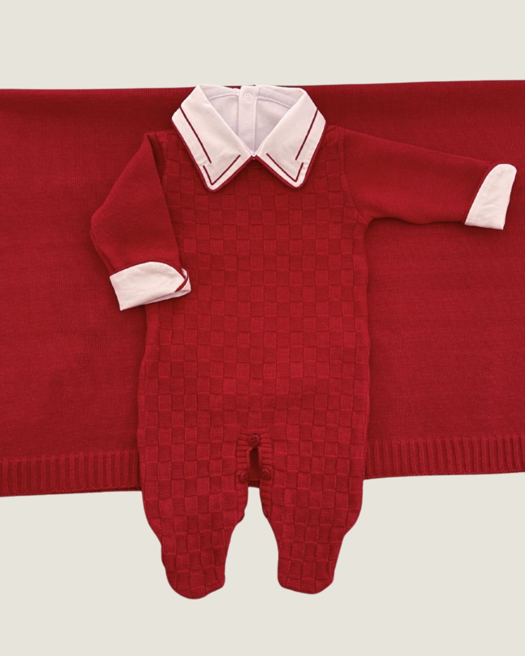 Saída Maternidade Veneza Vermelha