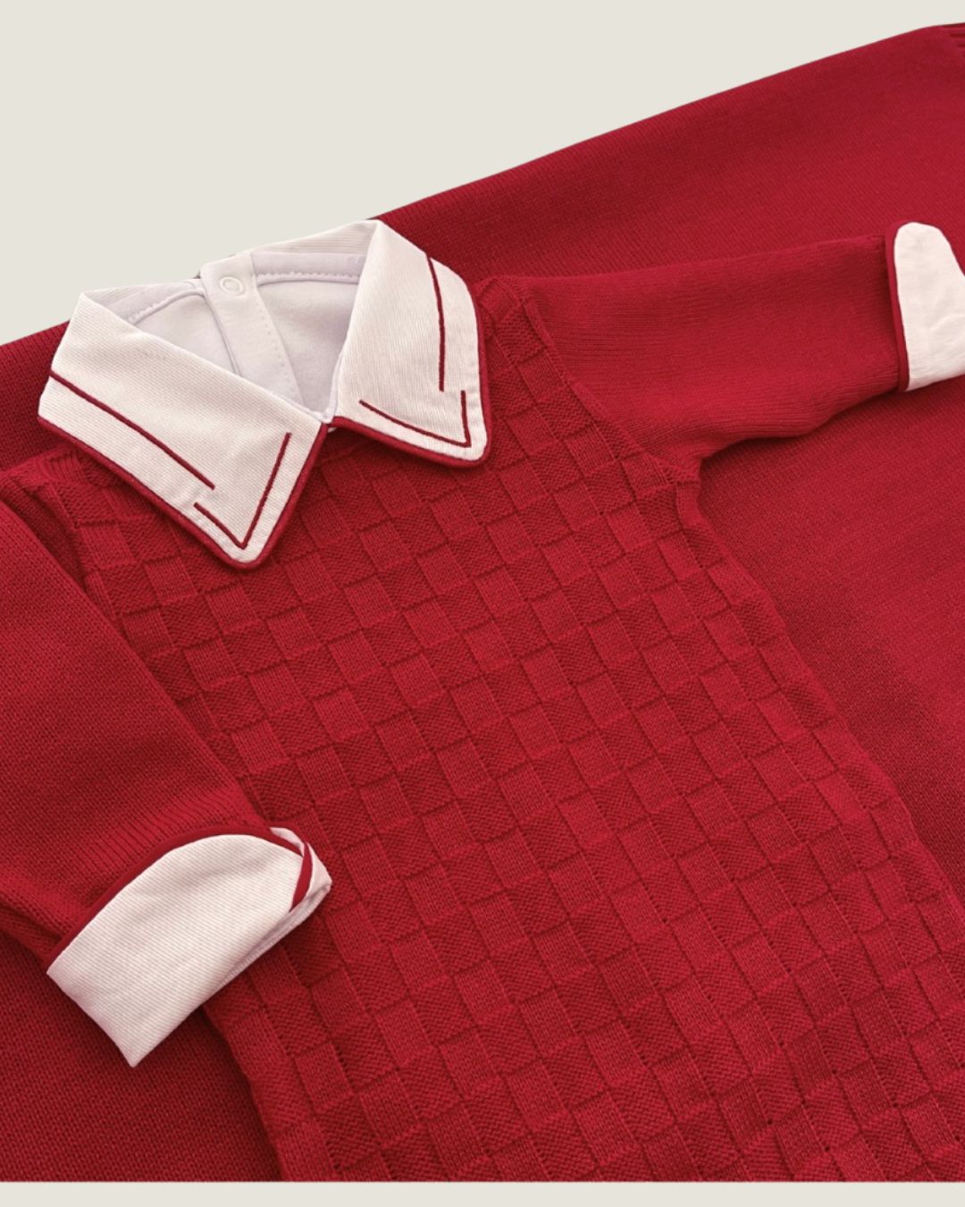 Saída Maternidade Veneza Vermelha