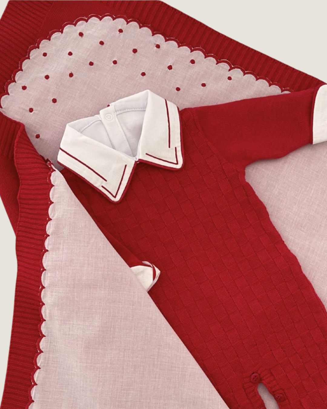 Saída Maternidade Veneza Vermelha