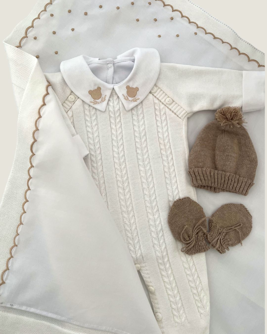 Saída Maternidade Firenze Branca