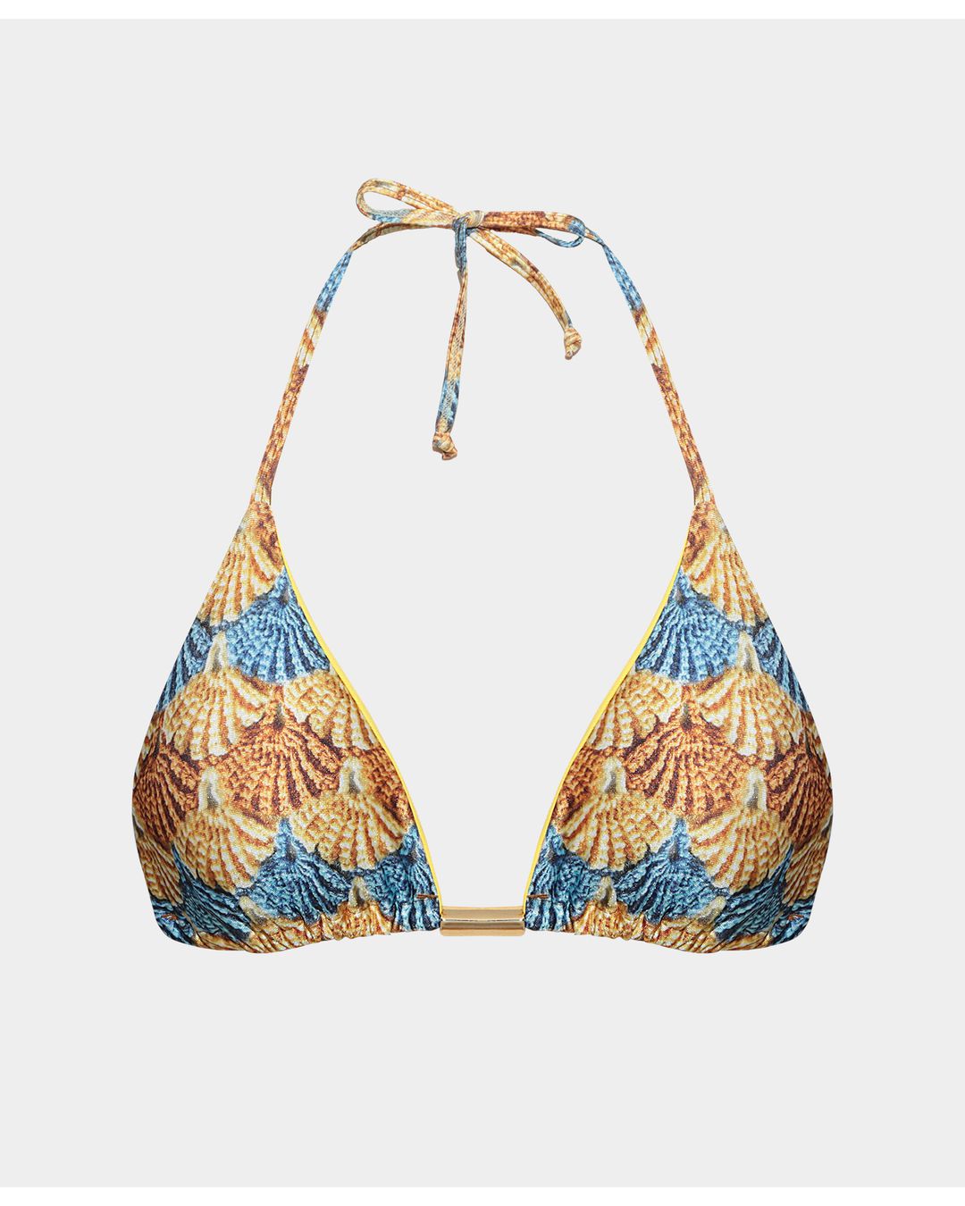 Biquíni Cortininha Estampado Shell