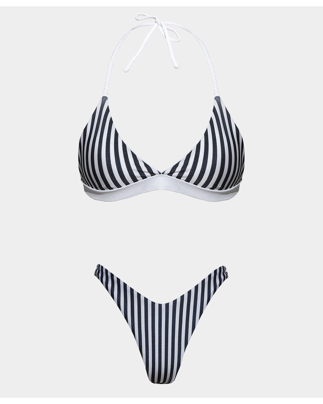 Biquíni Listrado Navy