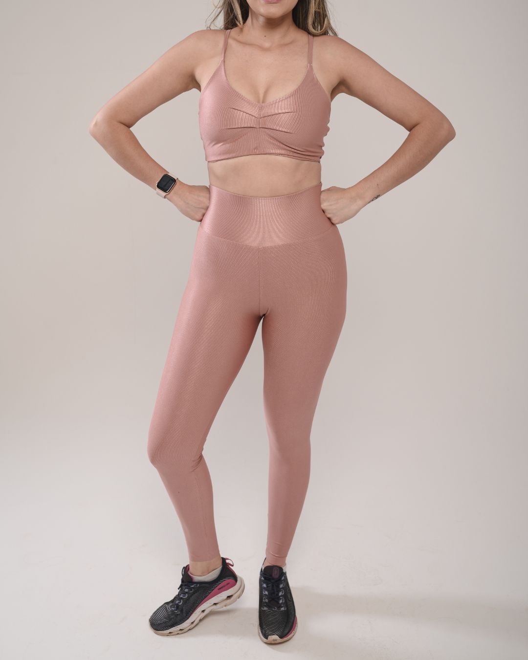 Conjunto Calça e Top Fitness Feminino Sophya Polia... - Wemove Run