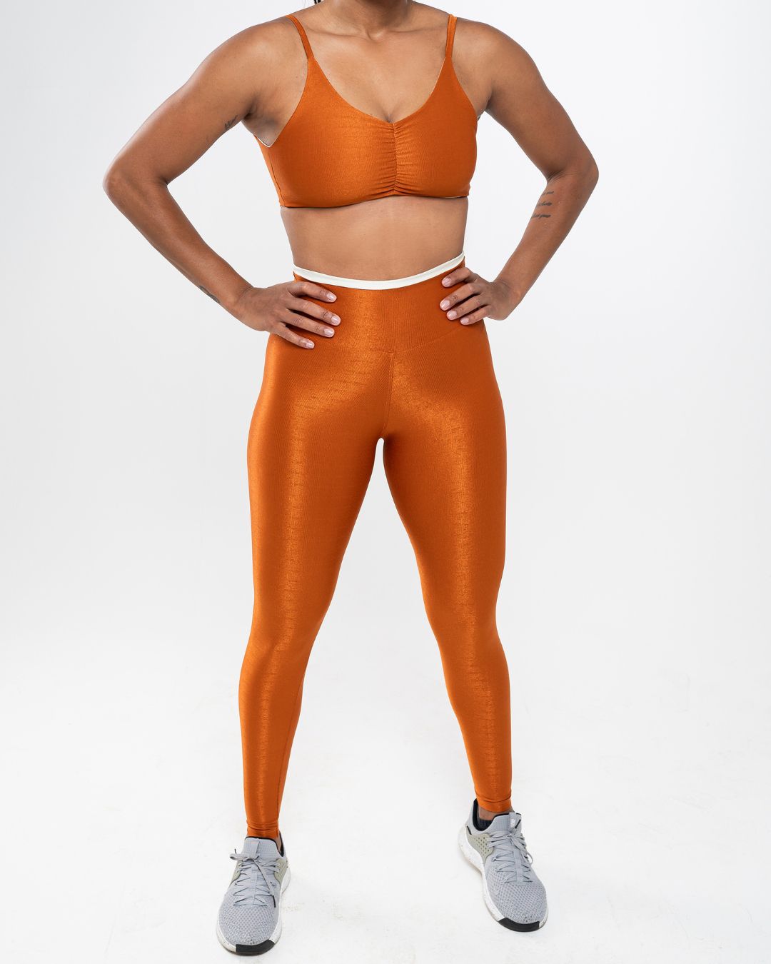 Conjunto Calca e Top Fitness Feminino Alice Poliam... - Wemove Run