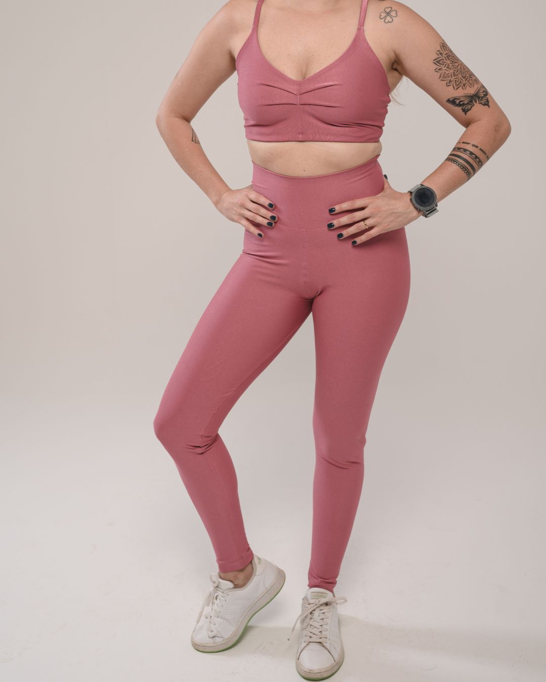 Conjunto Calça e Top Fitness Feminino Sophya Polia... - Wemove Run