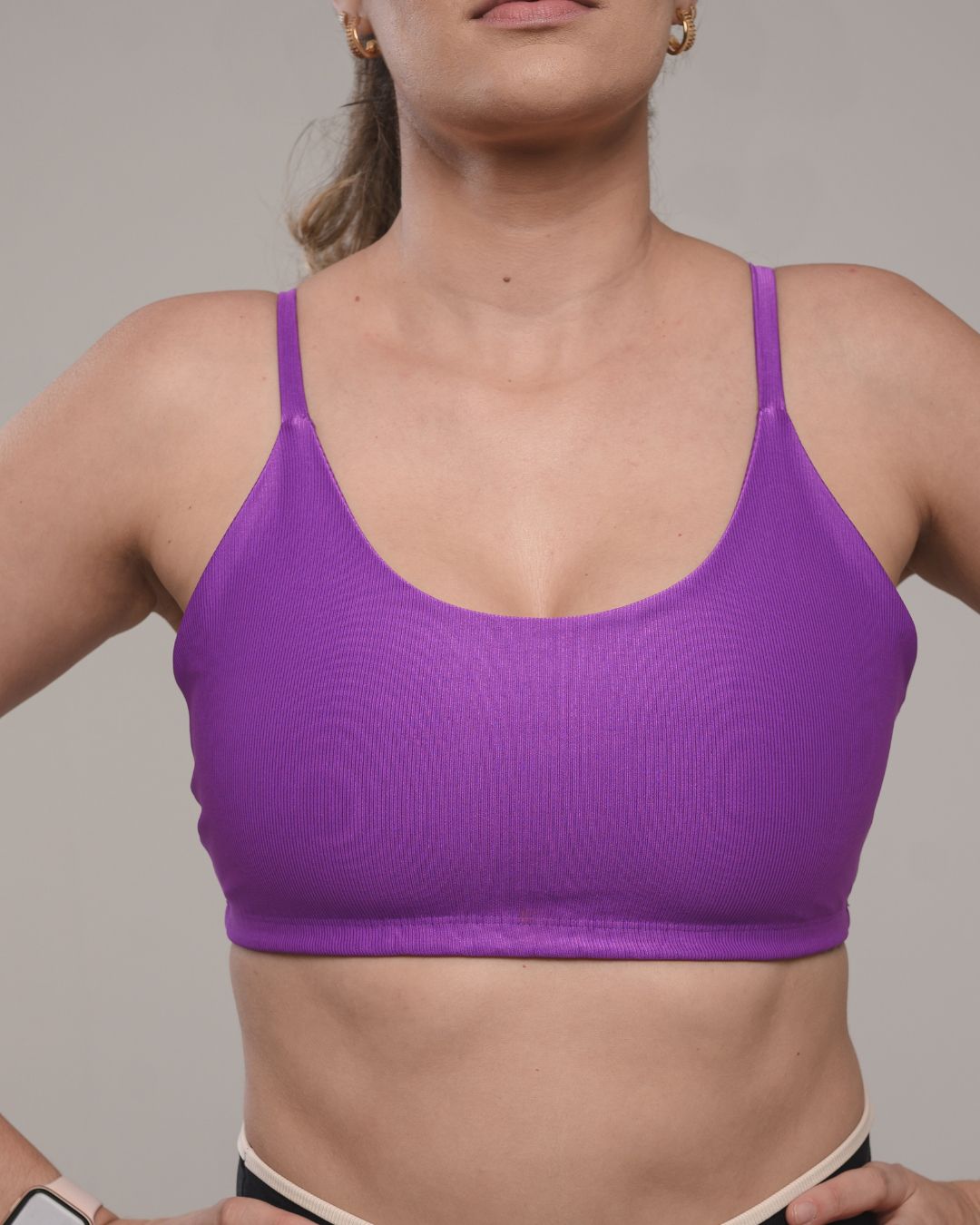 Top Fitness Feminino Gabi Poliamida Com Elastano F... - Wemove Run
