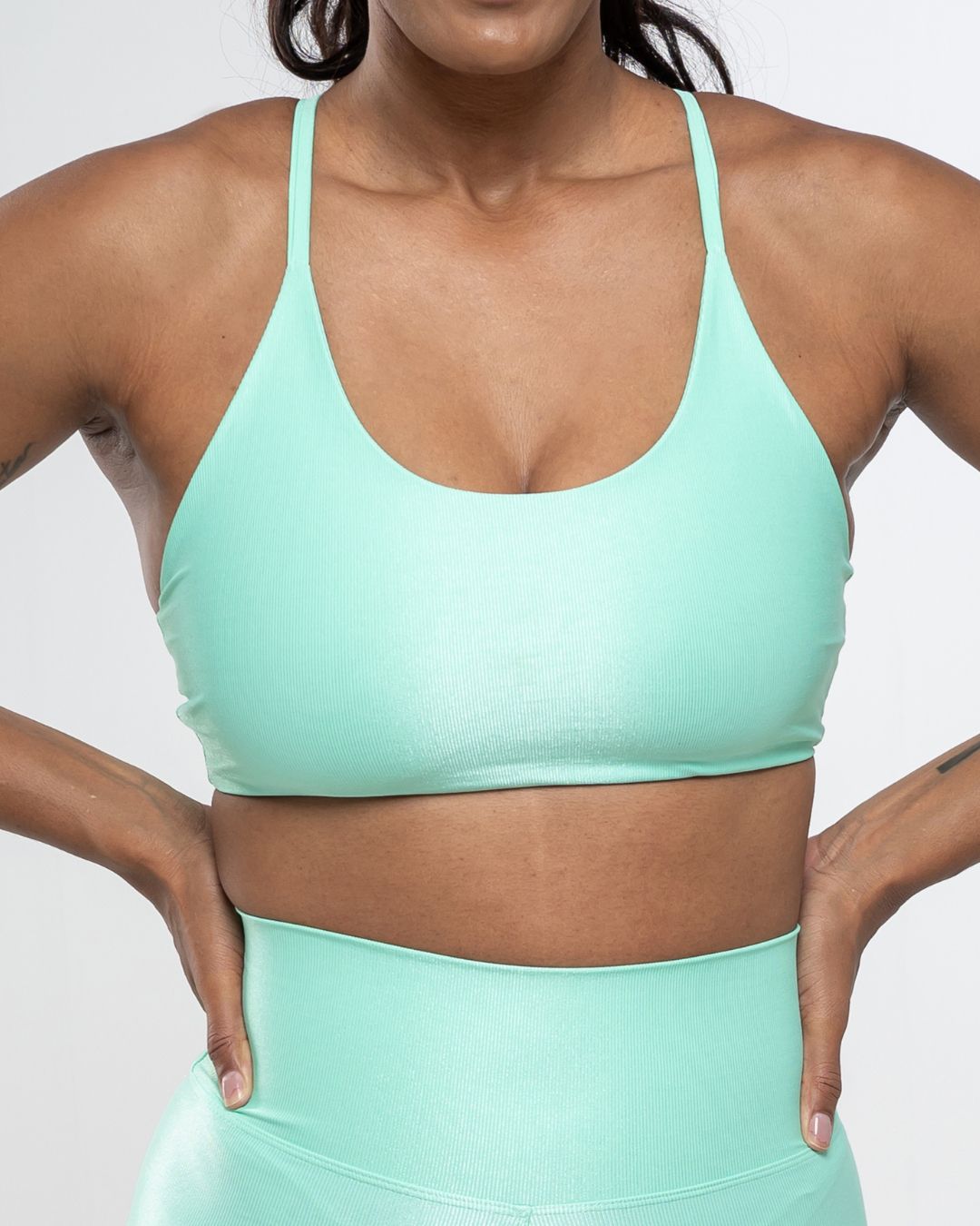 Top Fitness Feminino Sophya Poliamida Com Elastano... - Wemove Run