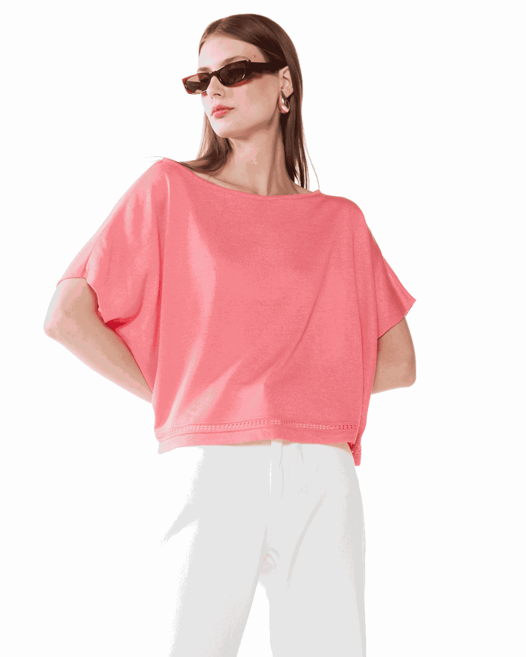 Blusa Diana Pink- - Maria Pavan