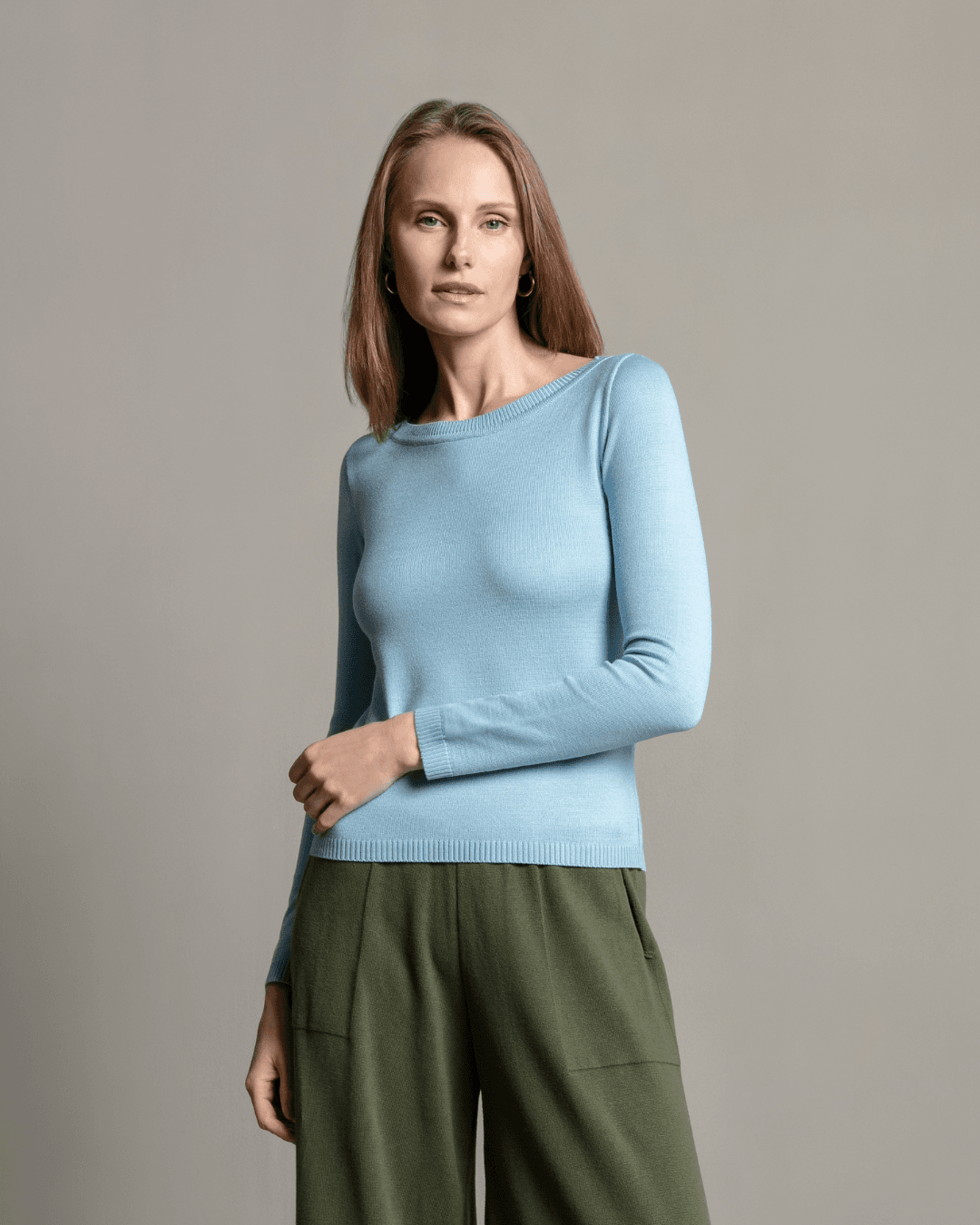 Blusa Básica decote canoa - Maria Pavan