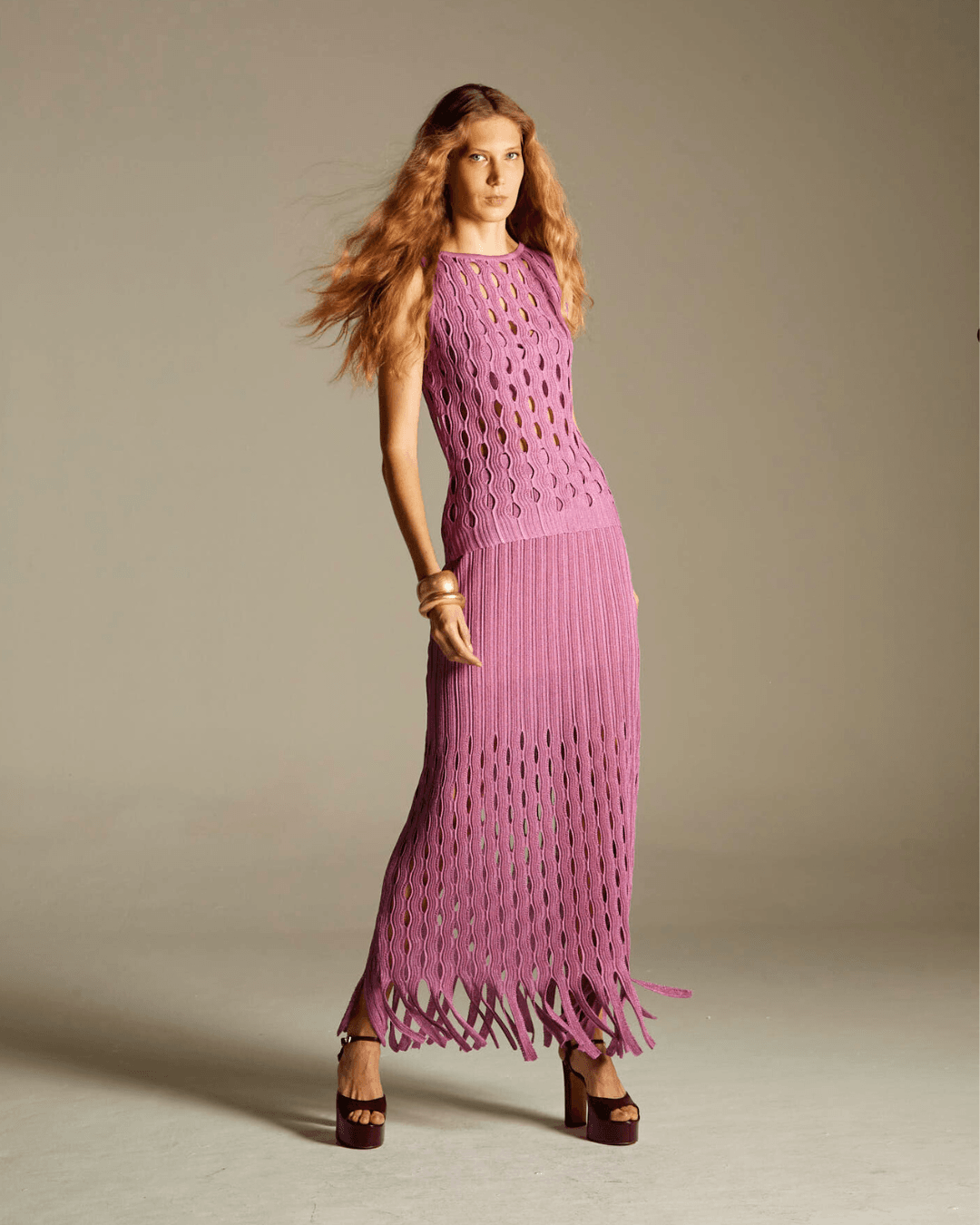 Saia Frésia Roxo Fúcsia - Maria Pavan