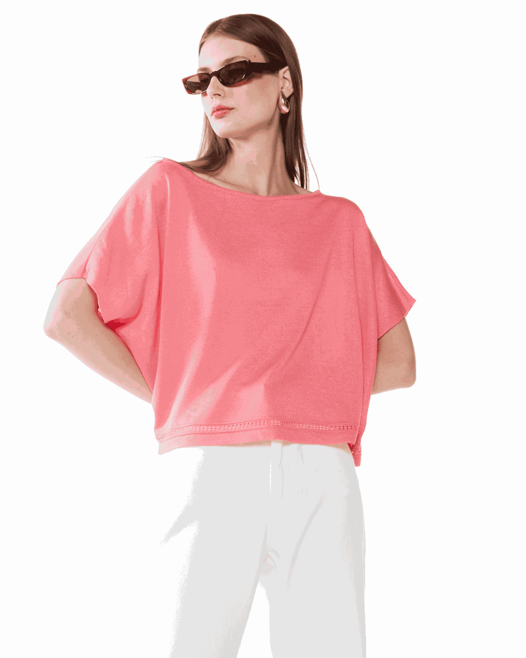 Blusa Diana Pink - Maria Pavan