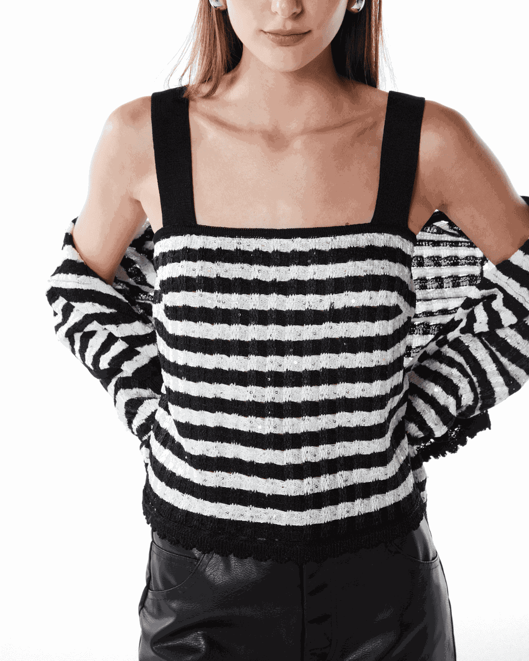 Blusa Lumis P&B - Maria Pavan