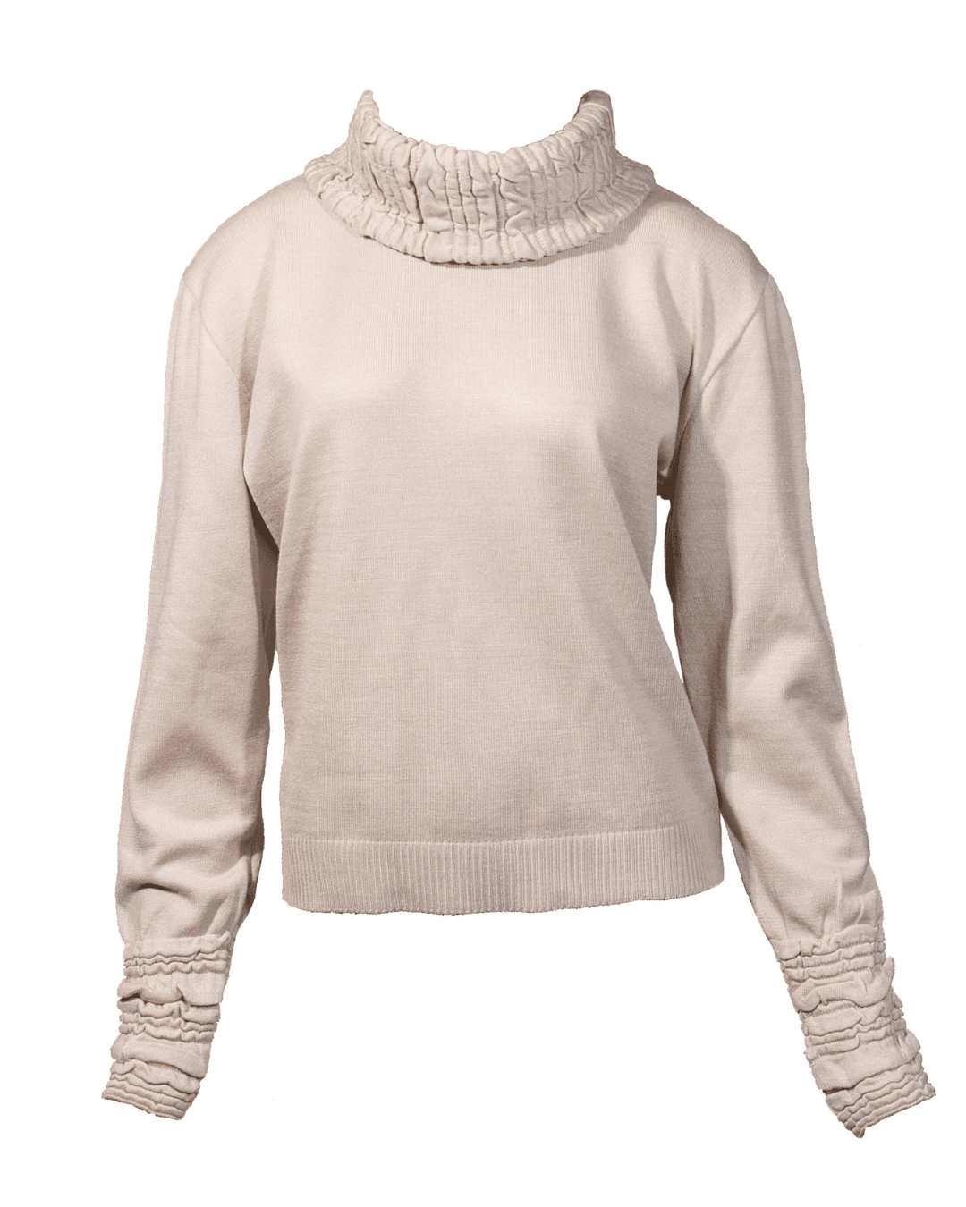 Blusa Pori Bege- - Maria Pavan