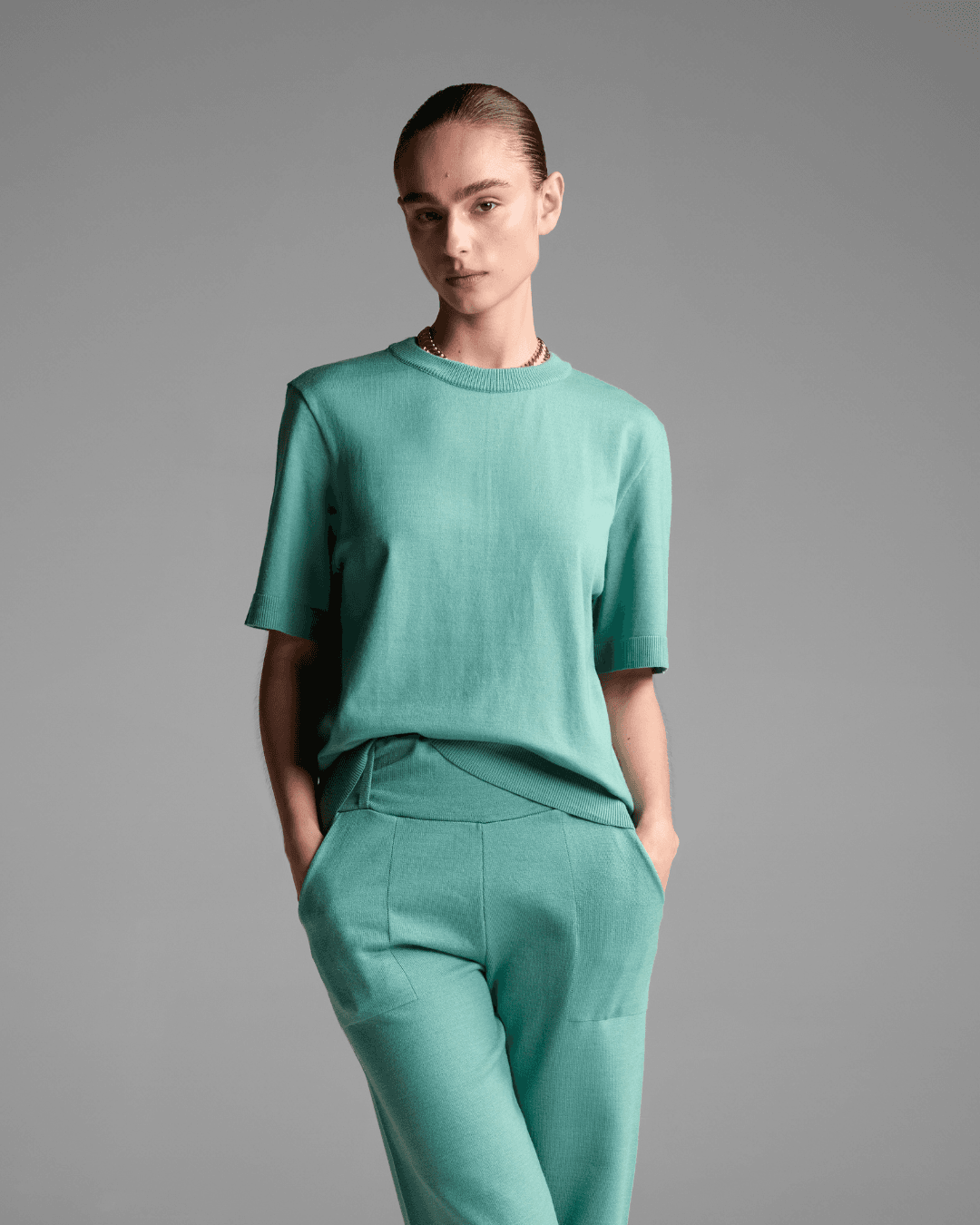 T-shirt Basic Soul Verde Água - Maria Pavan