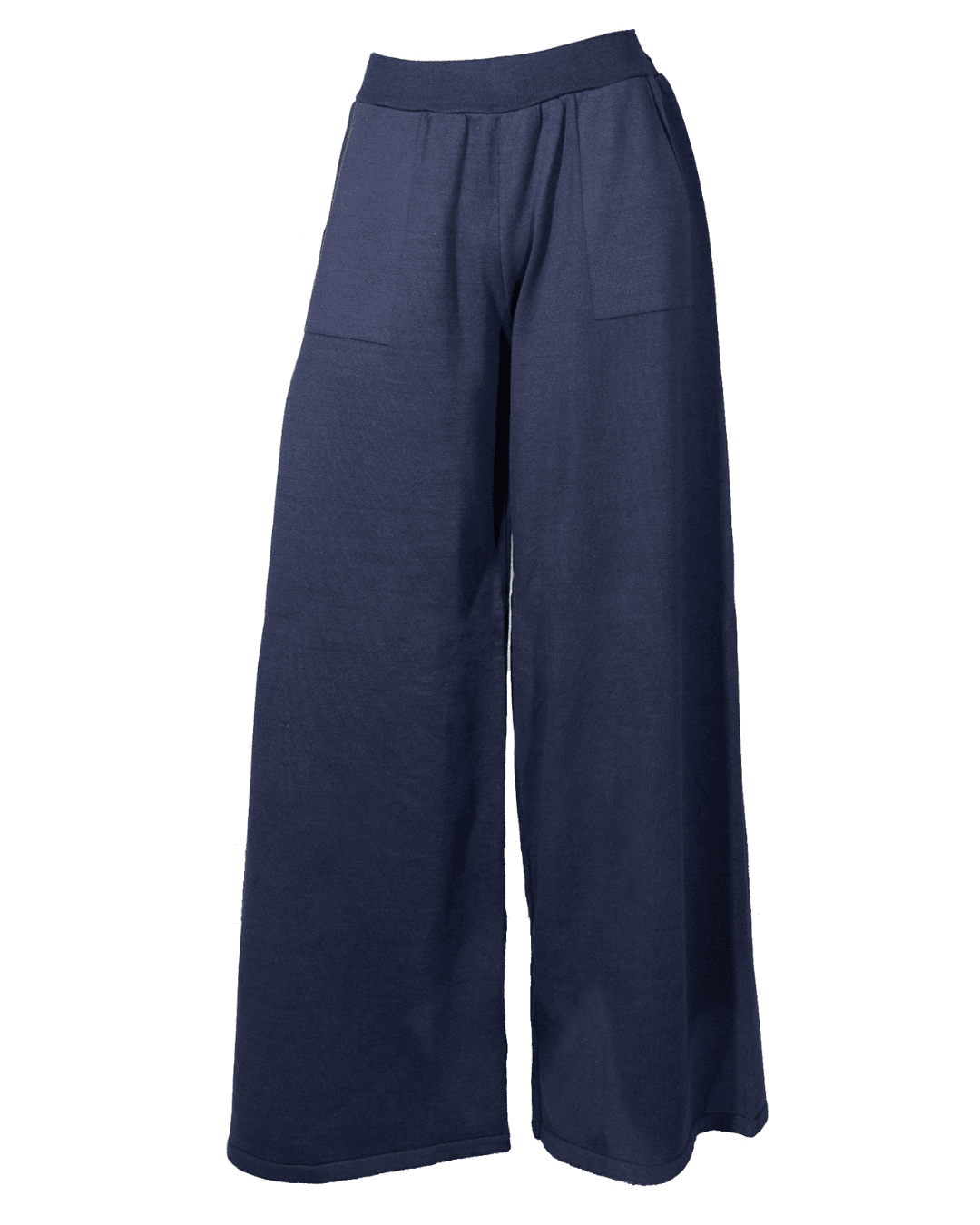 Calça Pantalona Azul Marinho - Maria Pavan