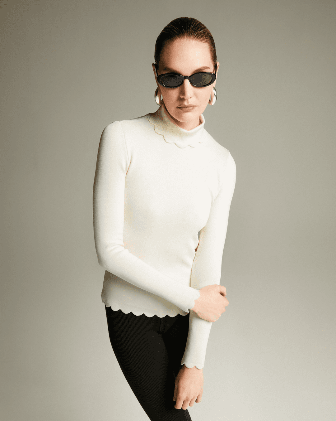 Blusa Star Branca - Maria Pavan